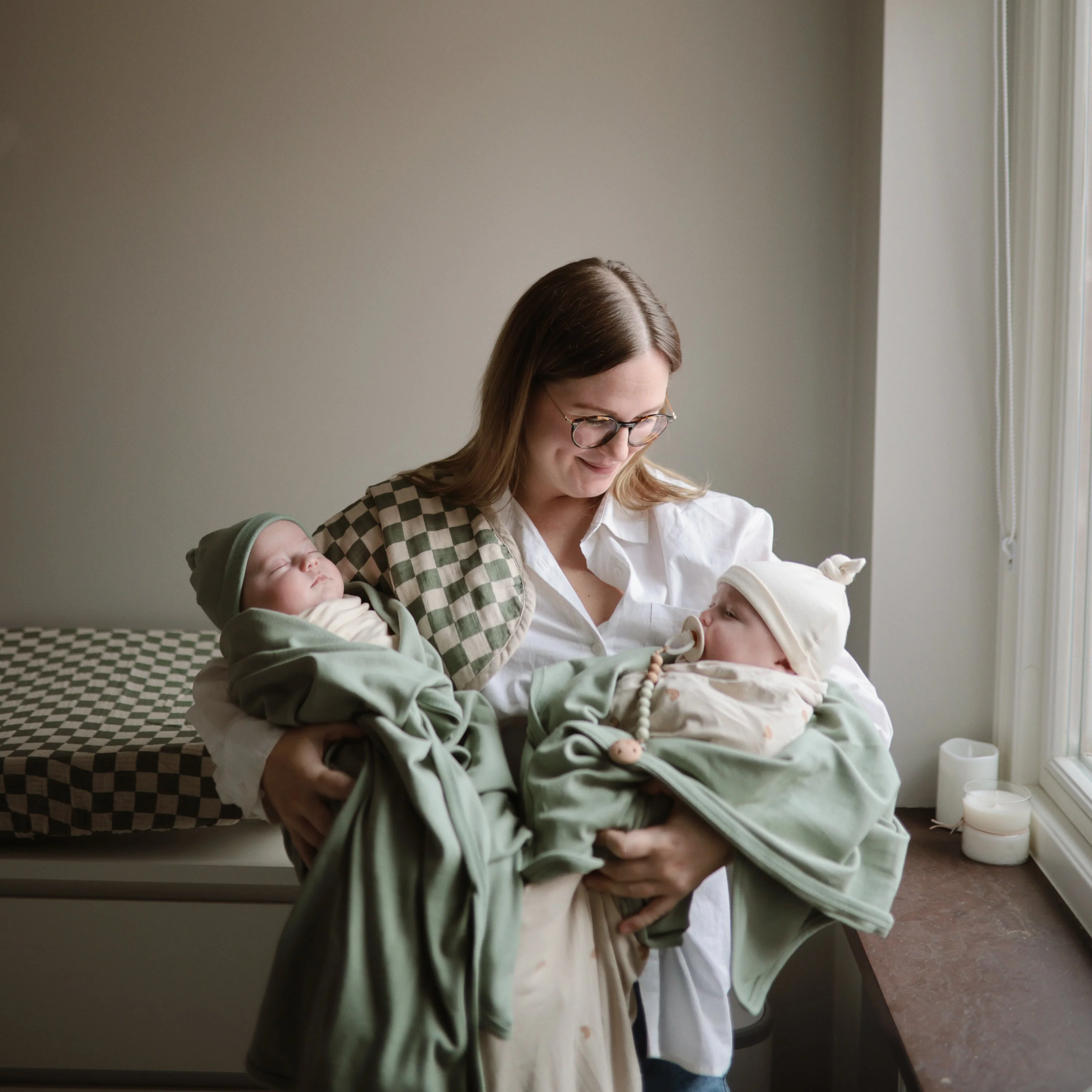 Organic Cotton Muslin Burp Cloth 2-Pack - Image 23