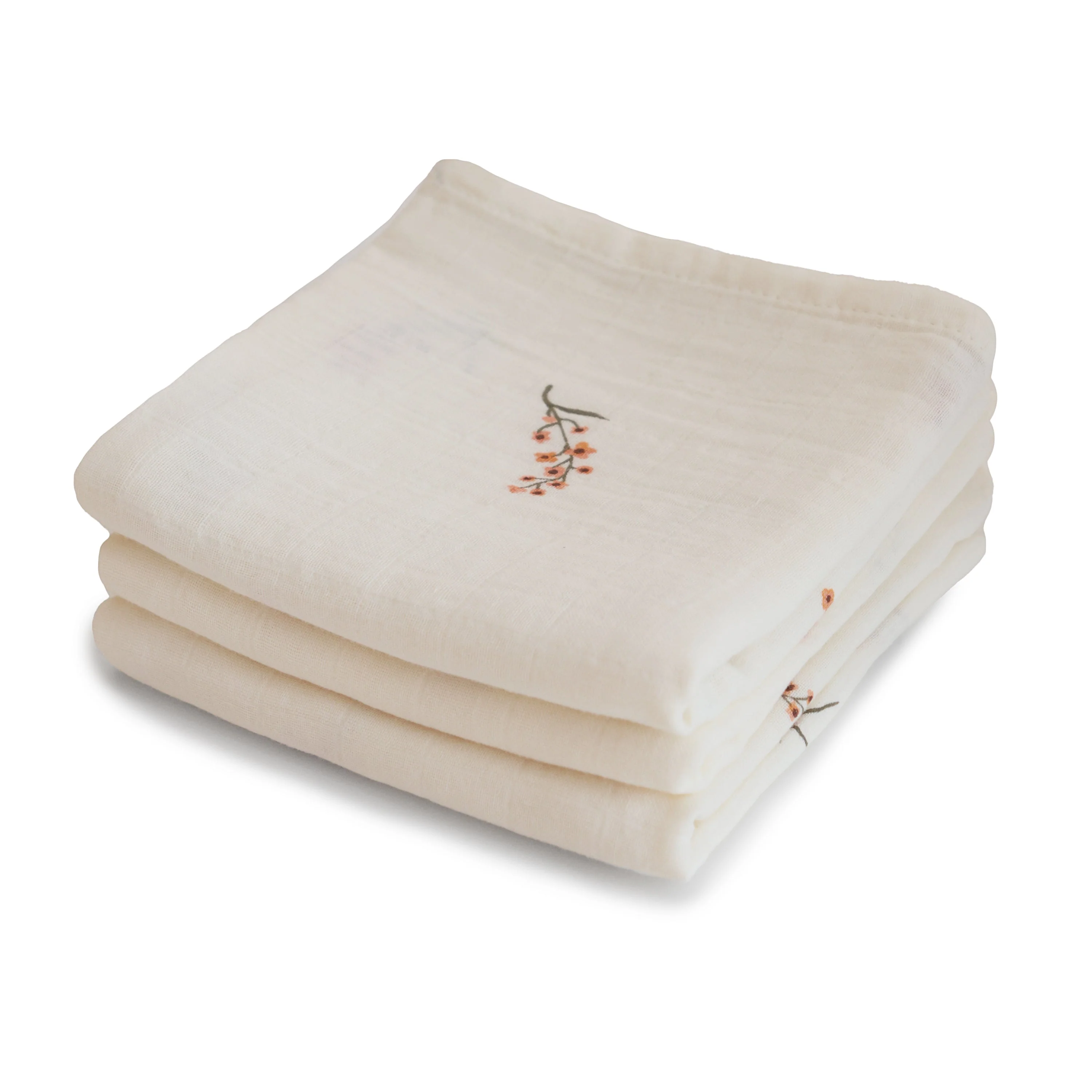 Organic Cotton Muslin Cloths 3-Pack - Image 4