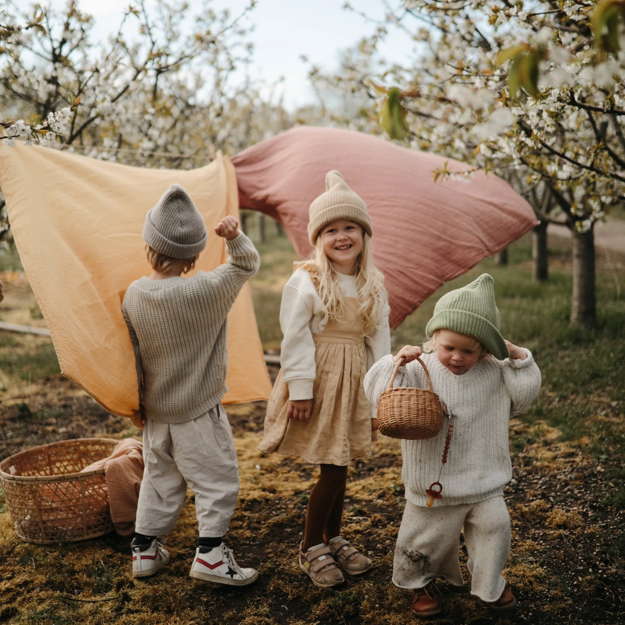 Organic Cotton Muslin Swaddle Blanket - Image 83