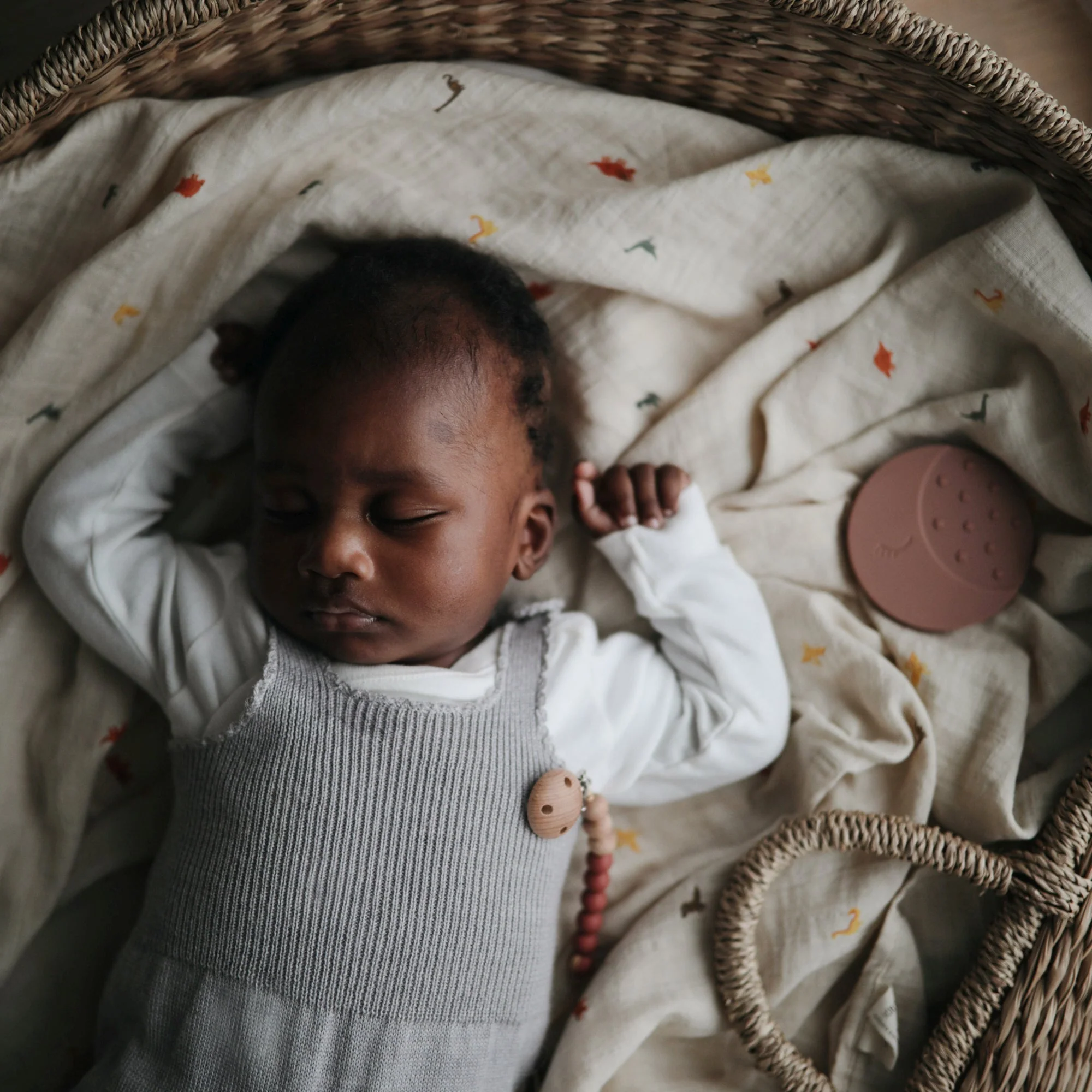 Organic Cotton Muslin Swaddle Blanket - Image 92