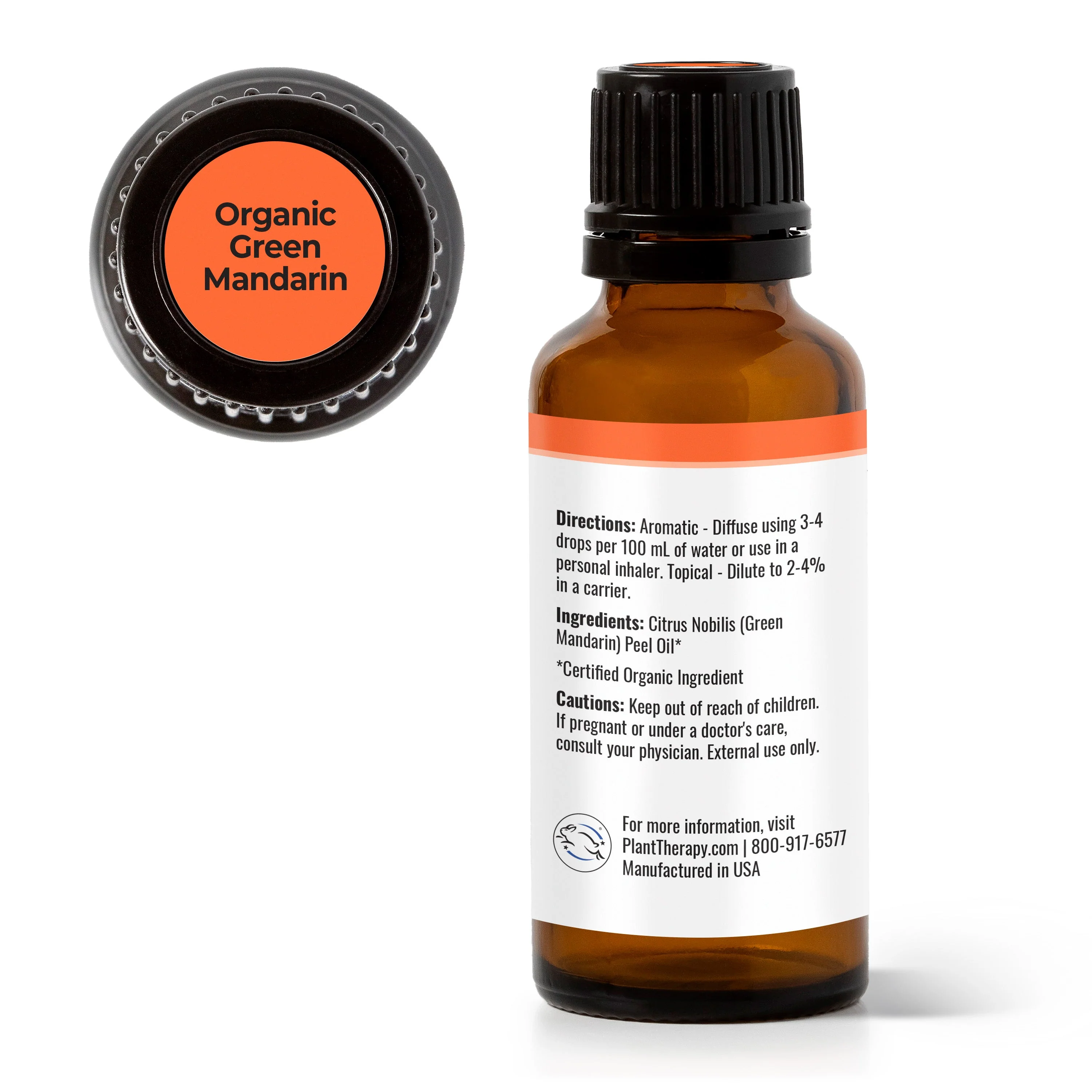 Organic Green Mandarin Essential Oil - Image 5
