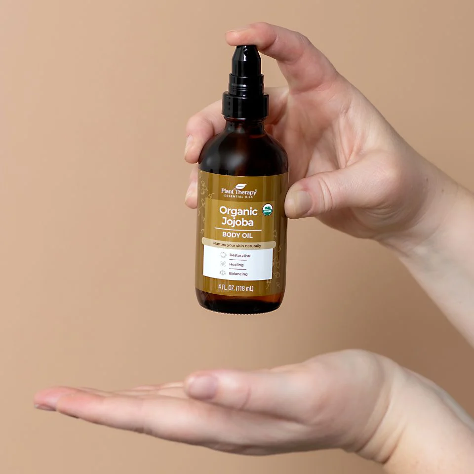 Organic Jojoba Body Oil 4 oz - Image 2