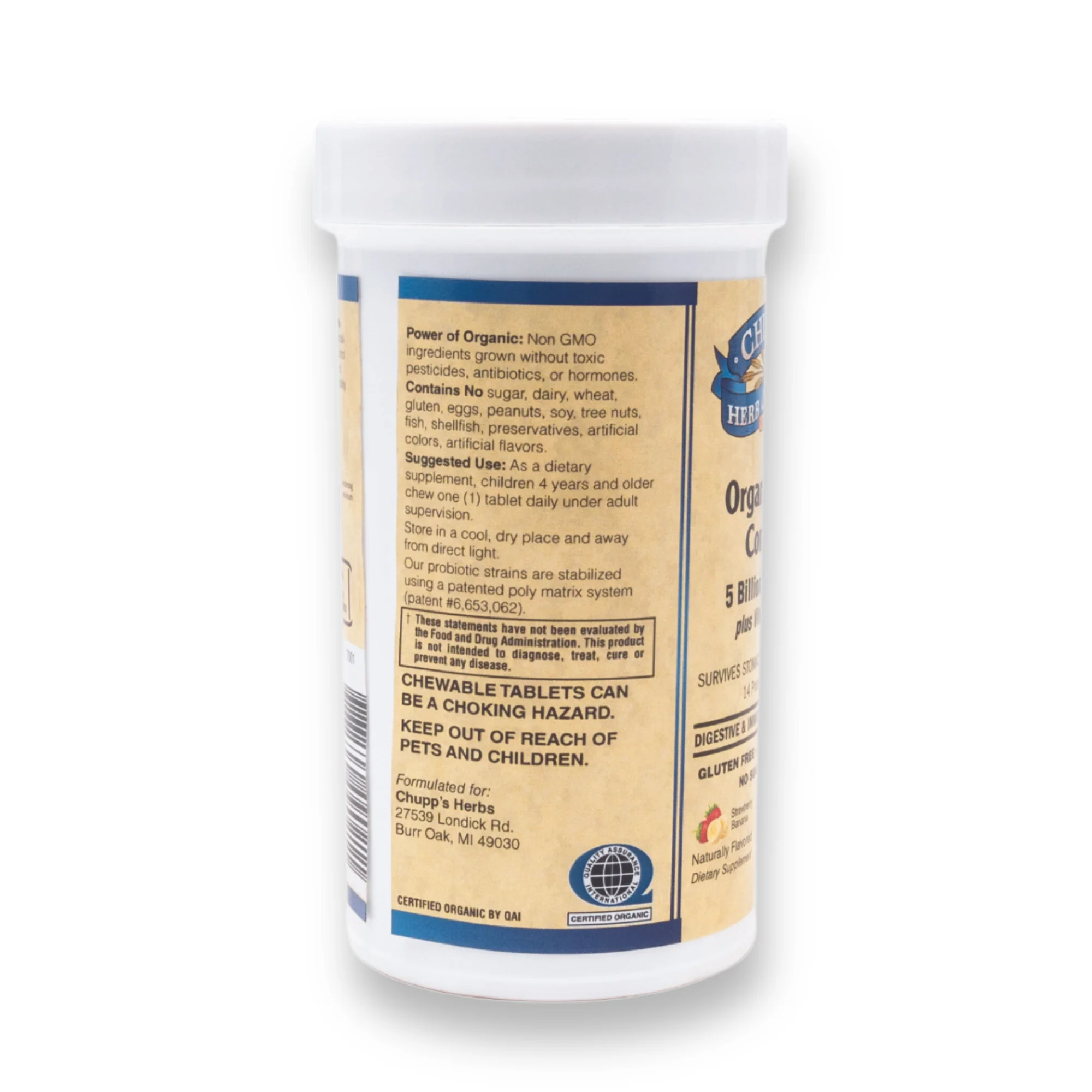 Organic Kids Comfort Strawberry Banana Flavor - Image 4