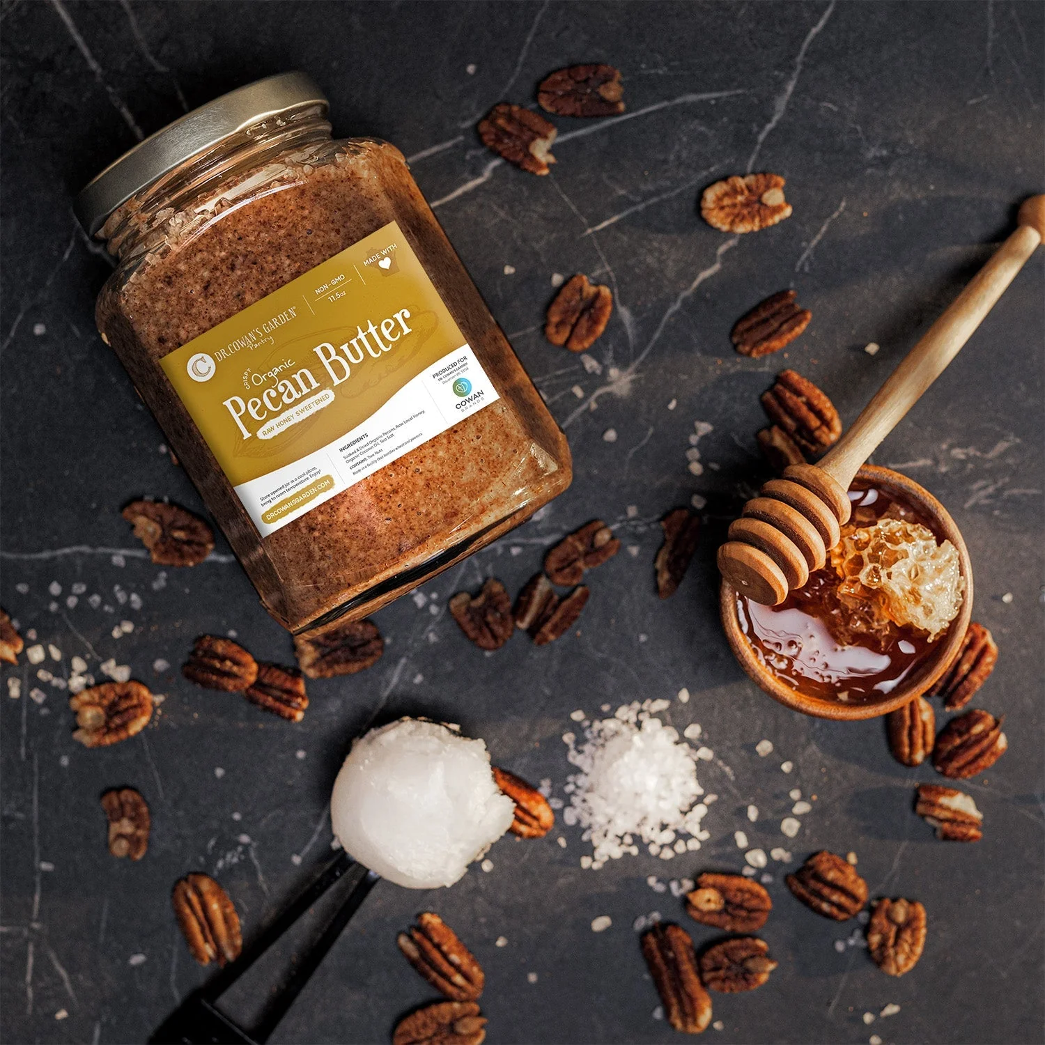 Organic Pecan Butter by Dr. Cowan's Garden - Image 2
