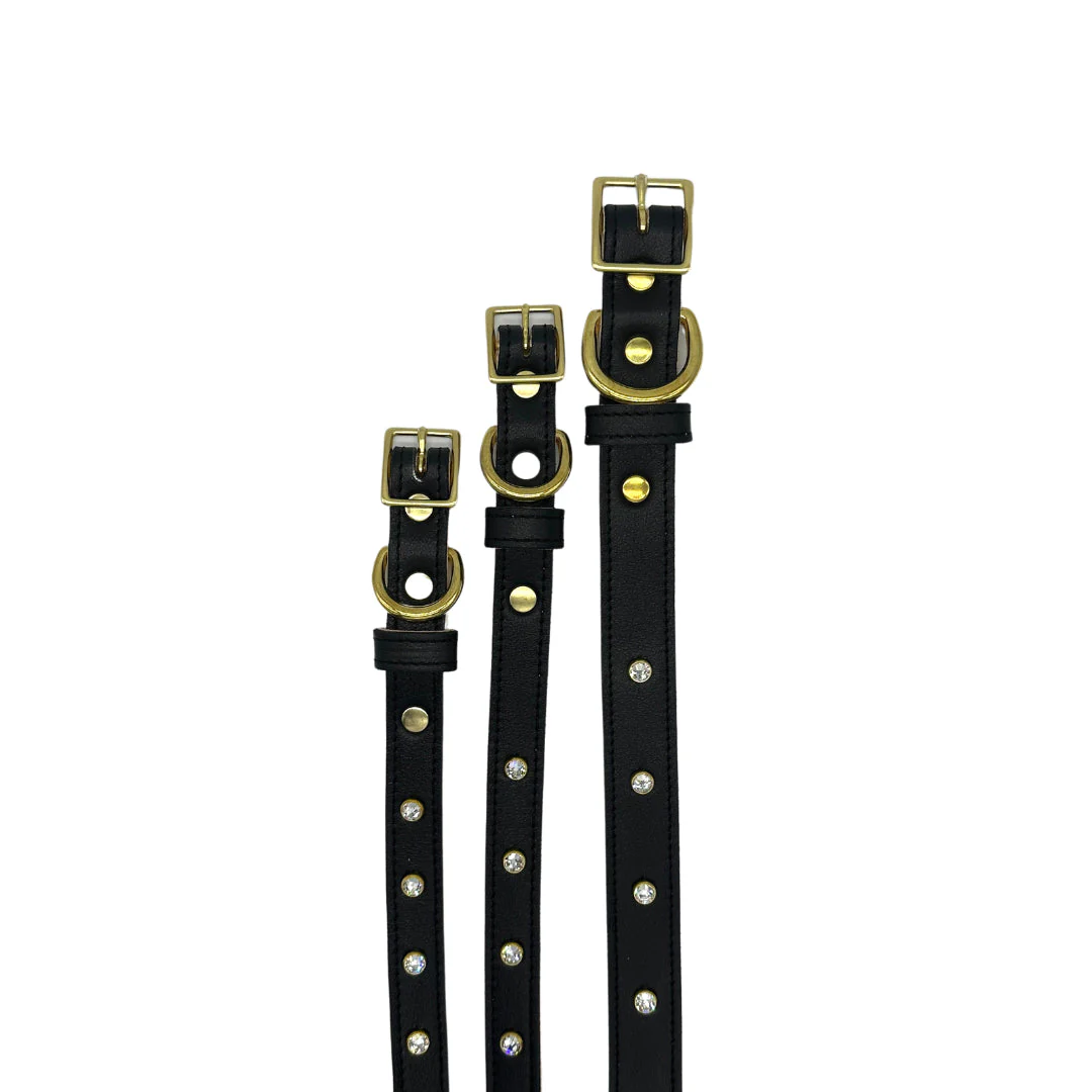 Plain Leather Dog Collar - Image 33