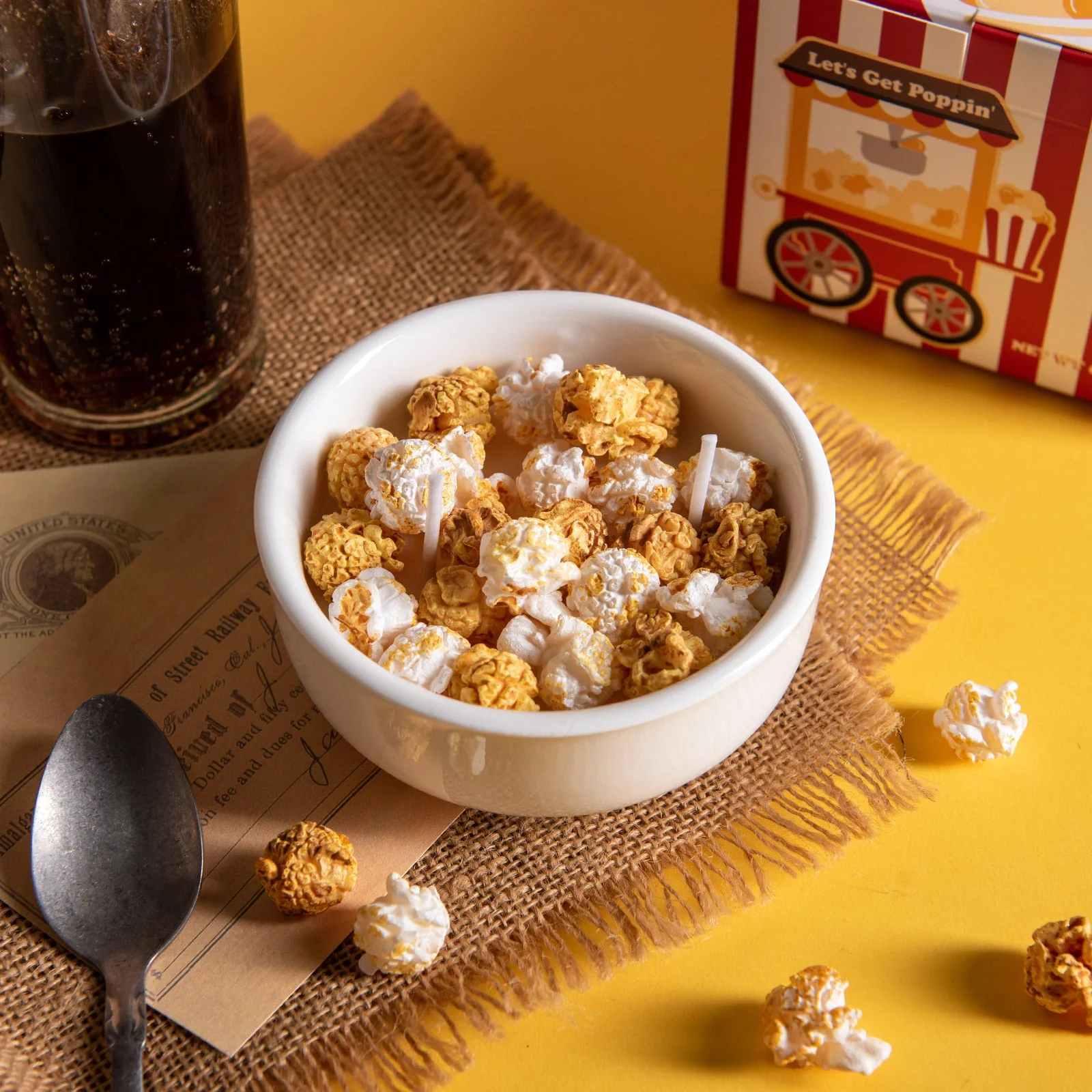 Popcorn Aromatherapy Scented Candle - Image 3