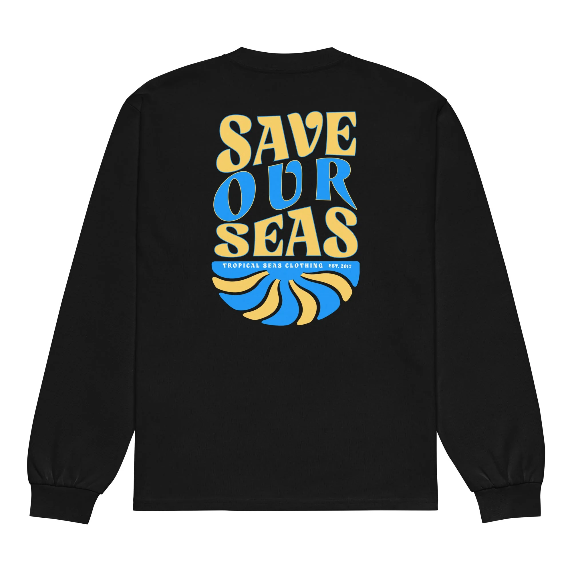 Premium Ocean Advocate heavyweight long sleeve shirt - Image 3