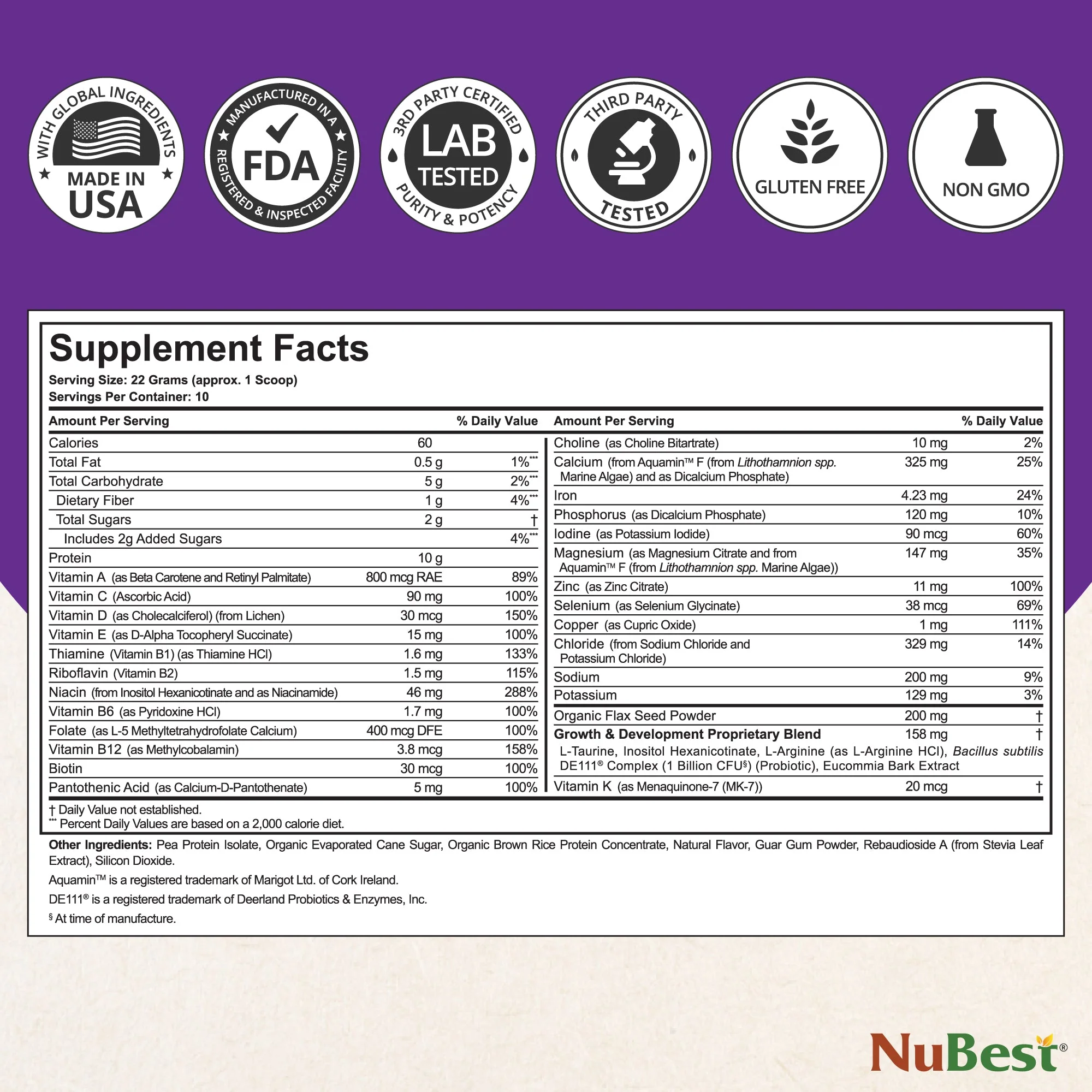 Pro Growth Duo by NuBest Nutrition® - Image 5