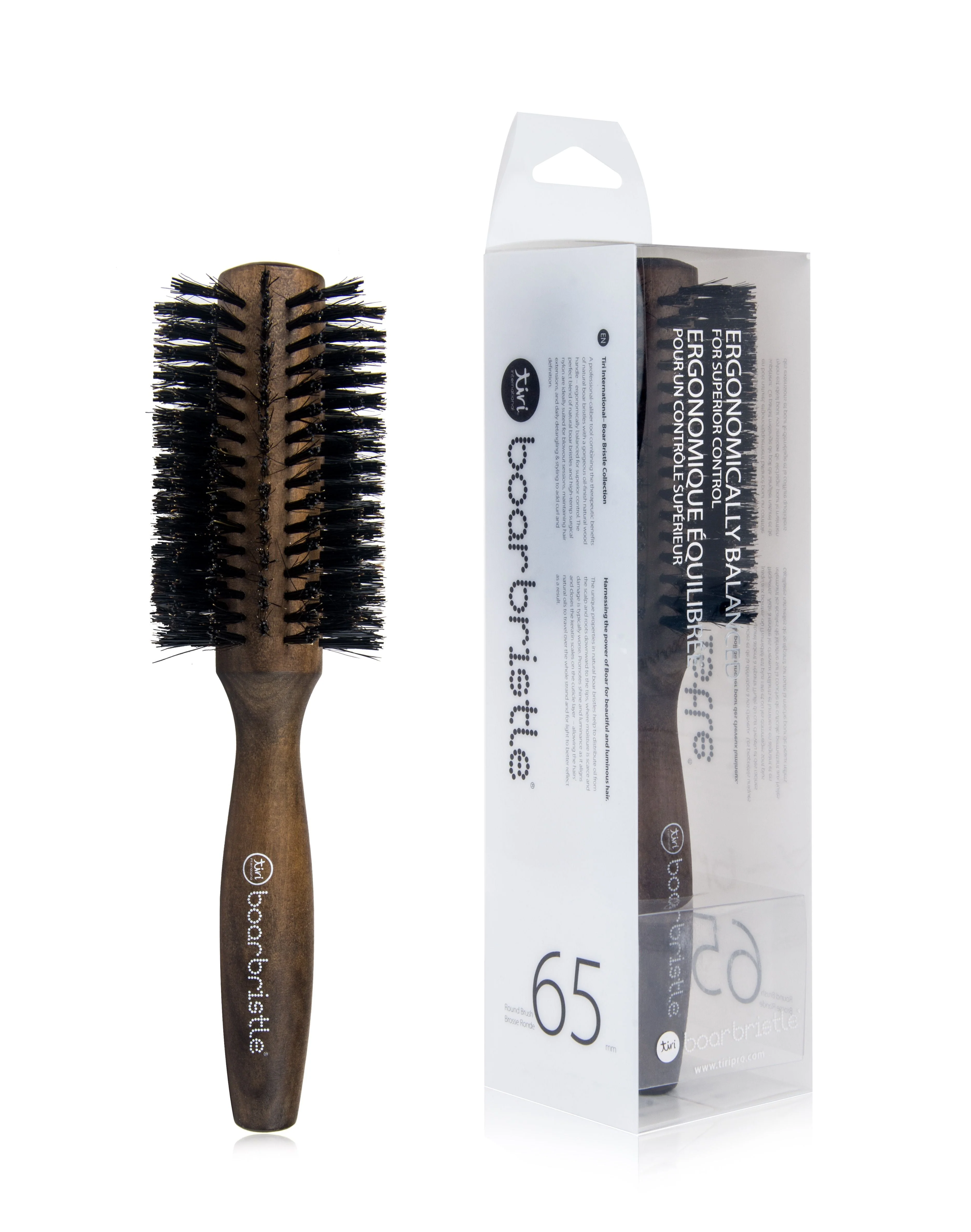 Professional Round Brush with Premium Boar Bristles - Image 5