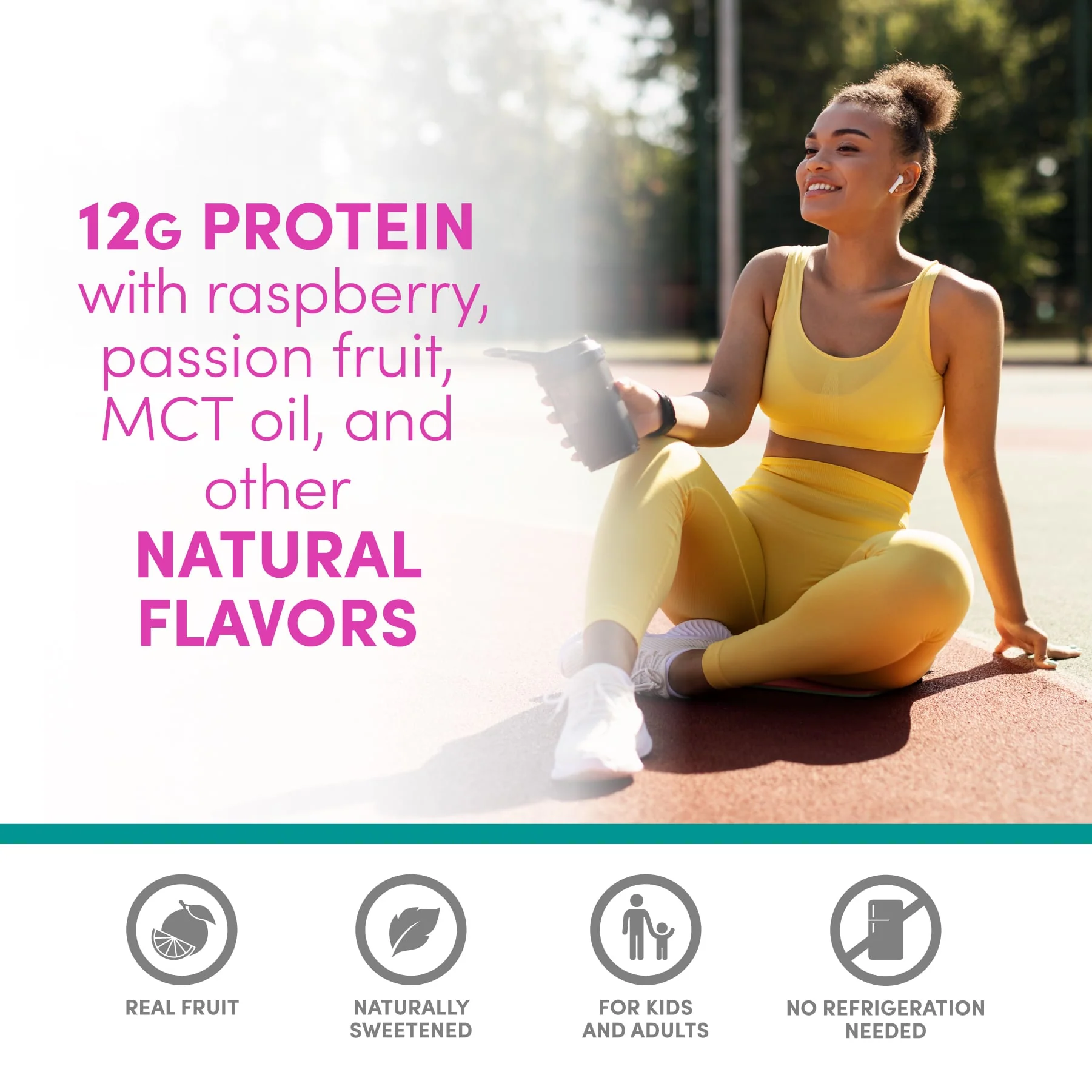 Protein Smoothie - Raspberry Passionfruit 12 pack - Image 3
