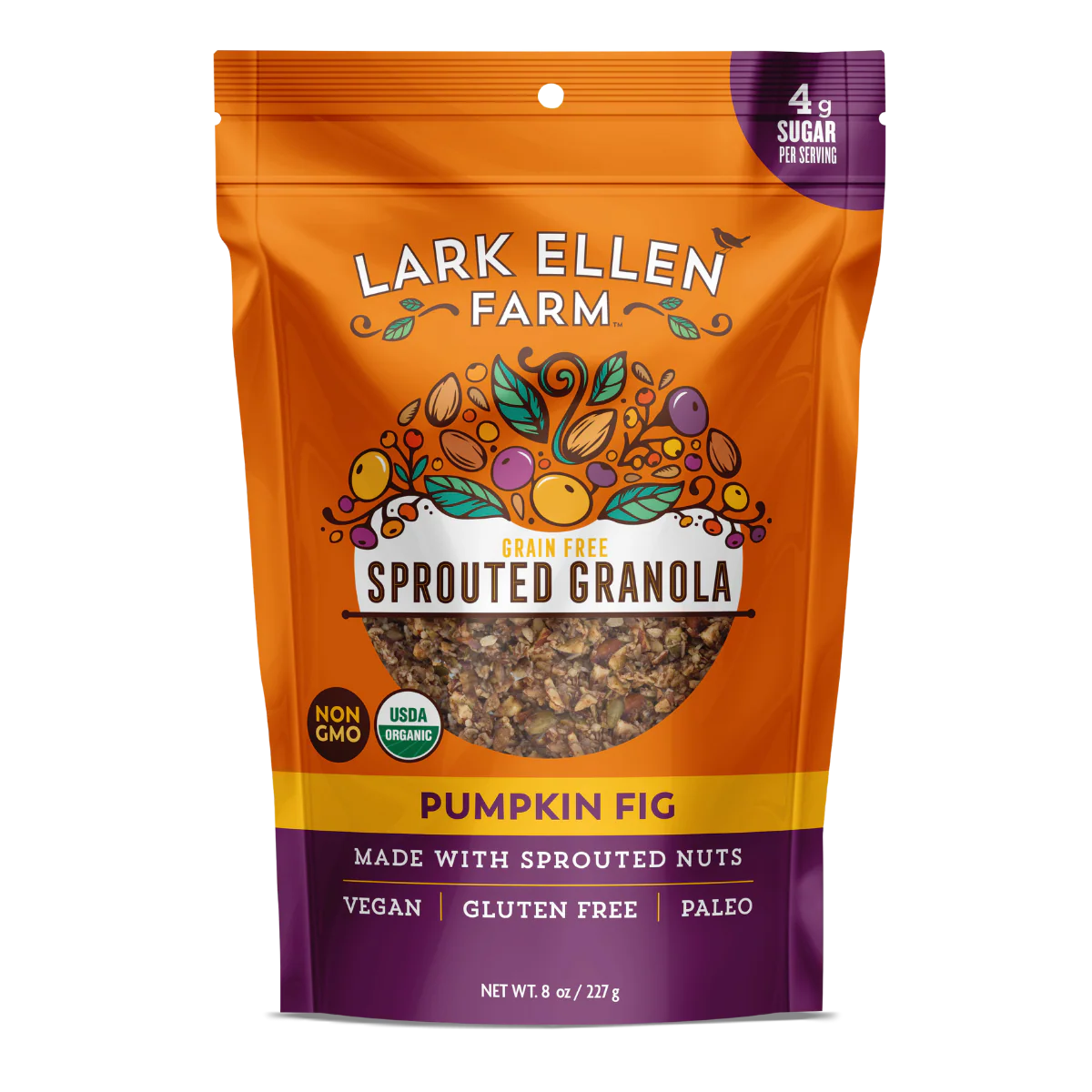 Pumpkin Fig Sprouted Granola