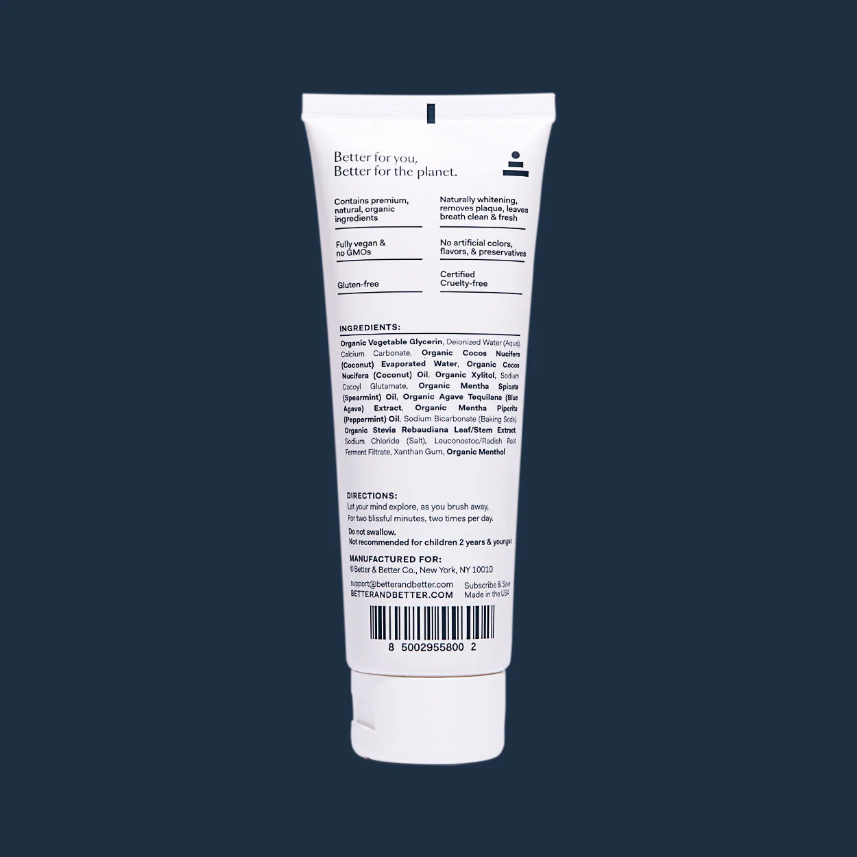 Purity Toothpaste 2 Pack by Better & Better - Image 2