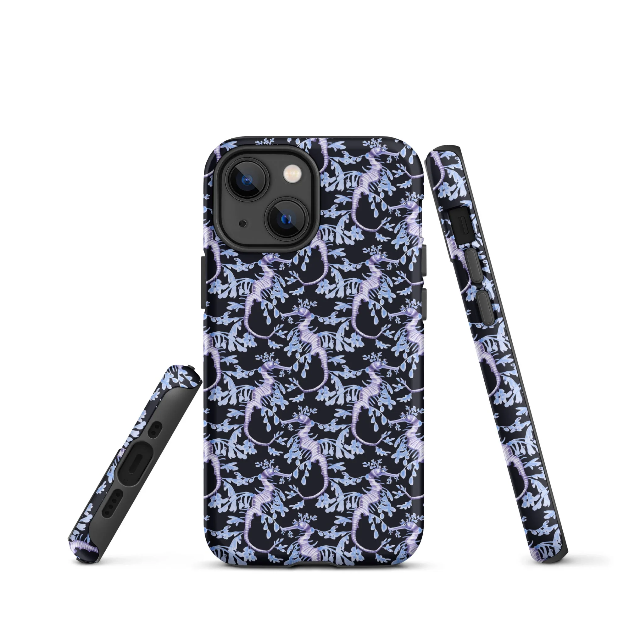 Purple Sea Dragons at Night Tough Case for iPhoneĀ® - Image 10