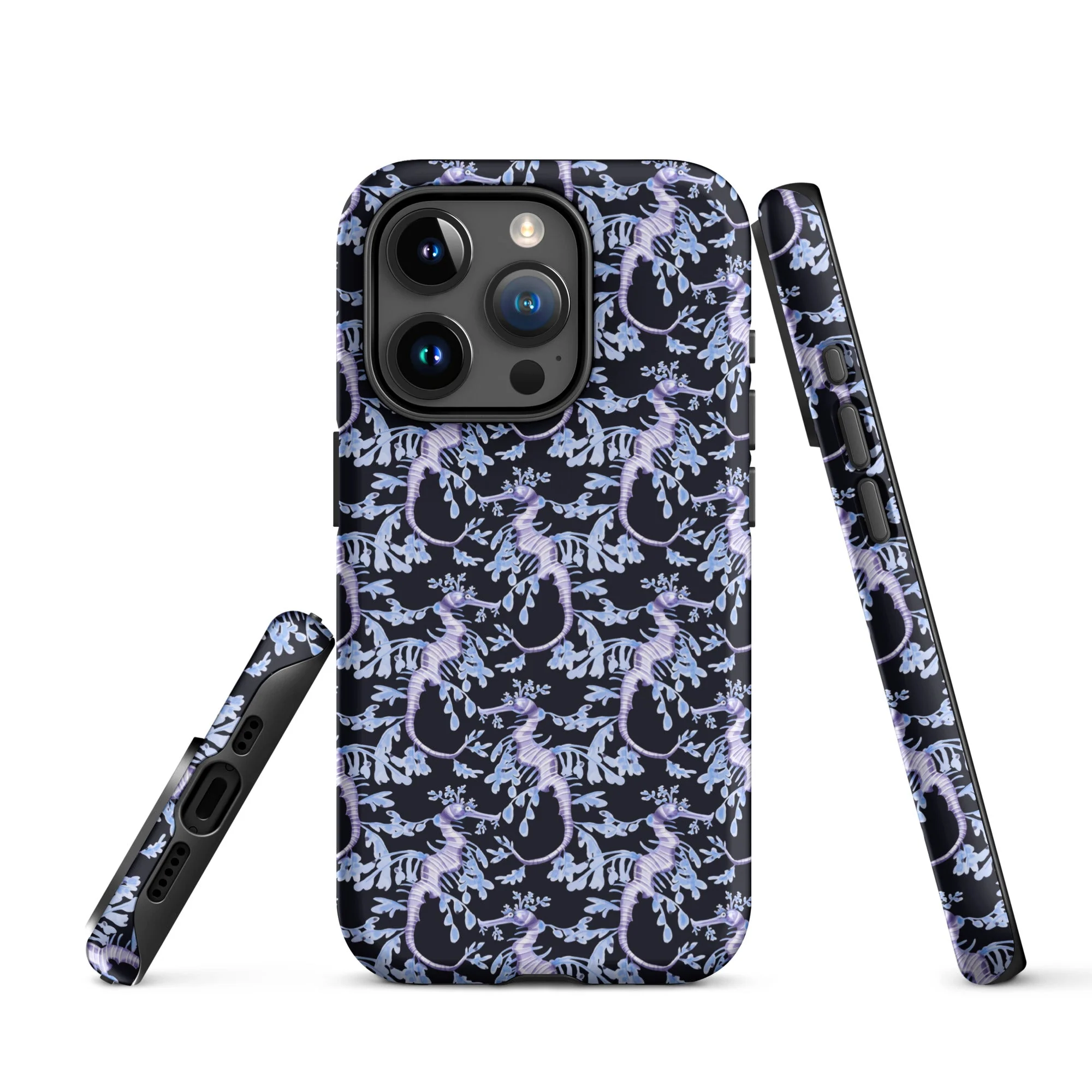 Purple Sea Dragons at Night Tough Case for iPhoneĀ® - Image 20