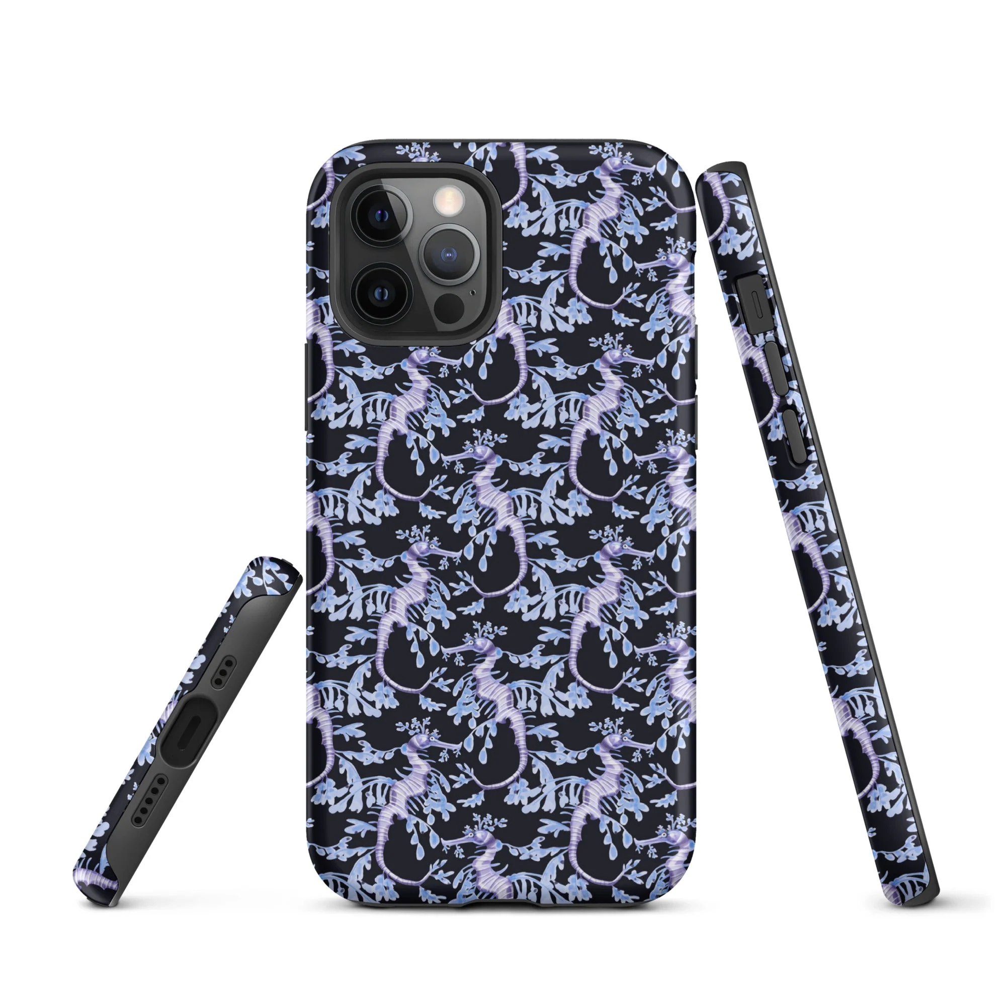 Purple Sea Dragons at Night Tough Case for iPhoneĀ® - Image 8