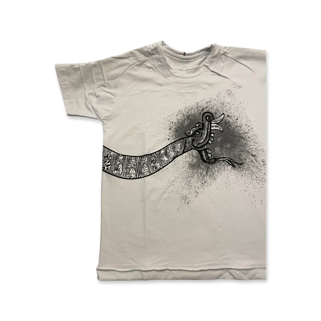 Quetzalcoatl T-Shirt, White - Image 2