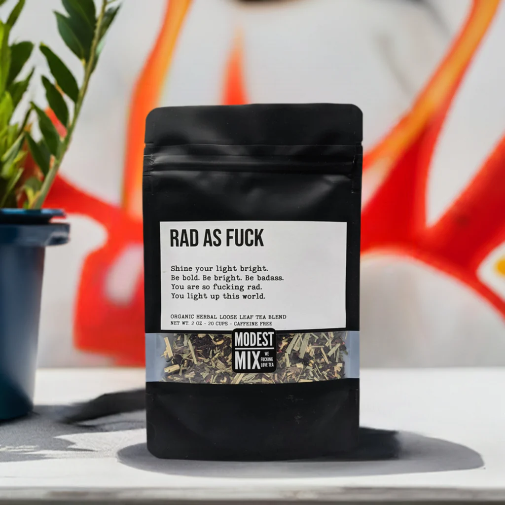Rad As F**k - bright, tart & refreshing hibiscus mix (yummy cold-brew) - Image 2