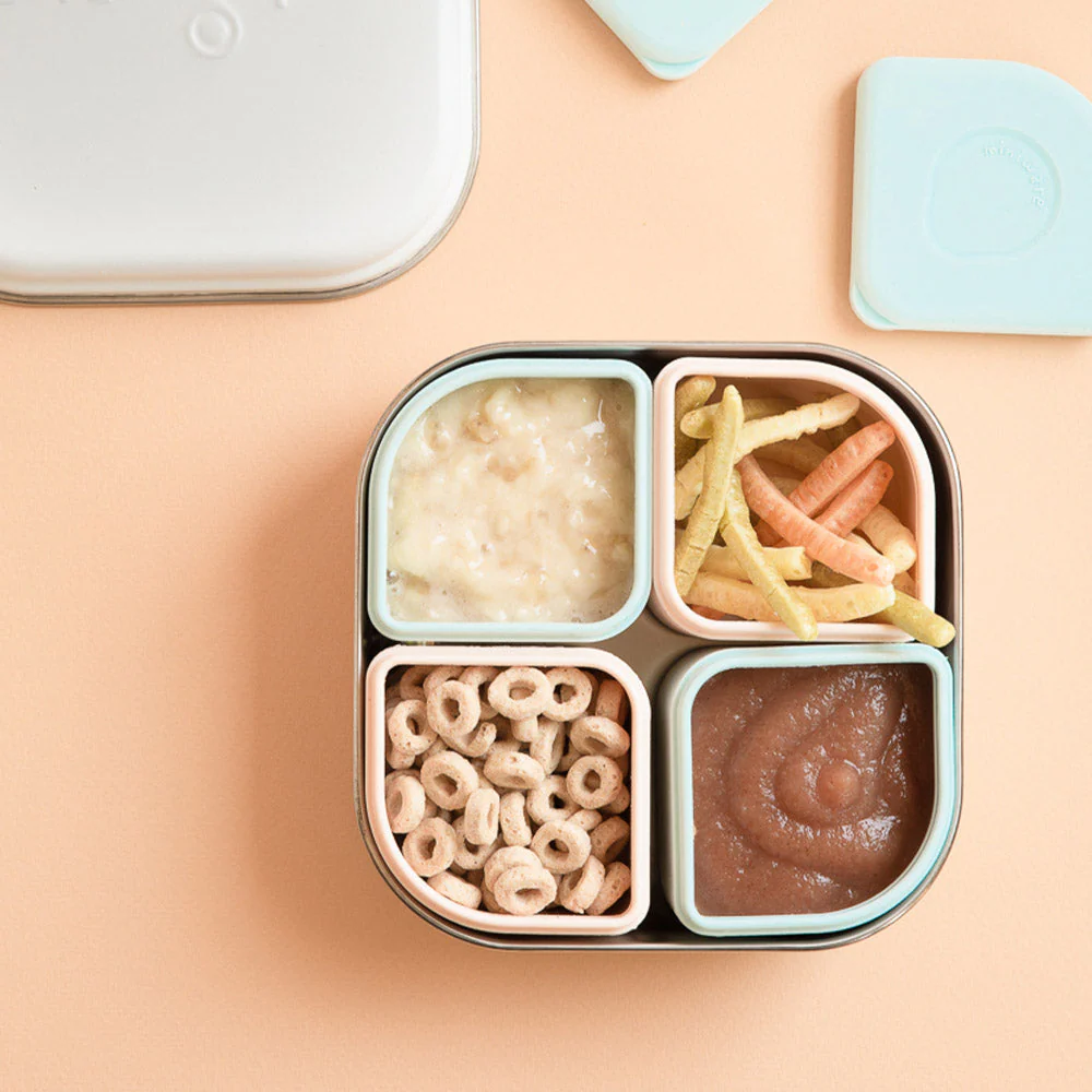 Ready Go! Bento Mealtote & GrowBento Set - Golden Swallow by Miniware - Image 3