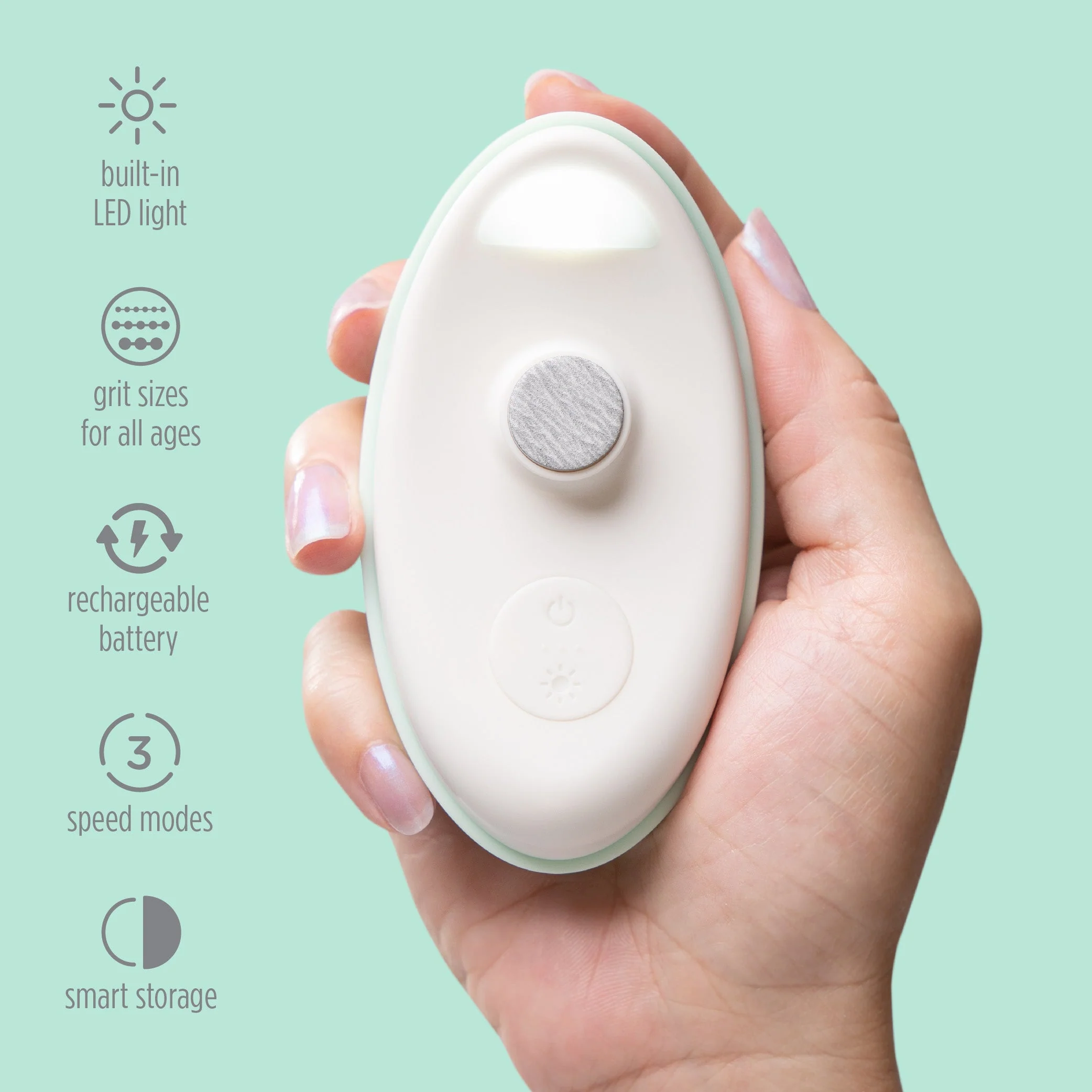 Rechargeable Electric Baby Nail Trimmer - Image 3