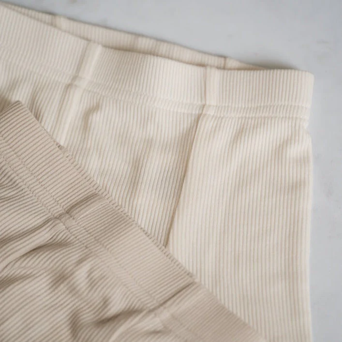 Ribbed Modal Pants - Single Seam - Image 6