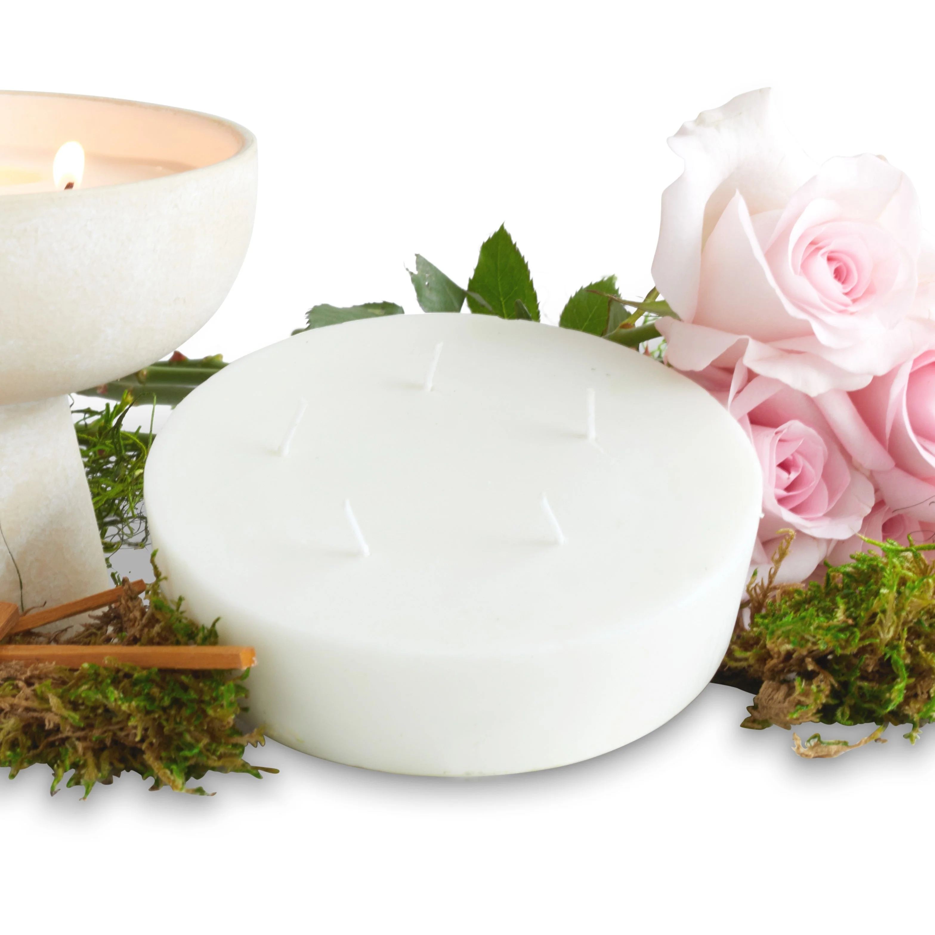 Romance Recandle - Wax Refill - Oakmoss & Sandalwood - Image 5