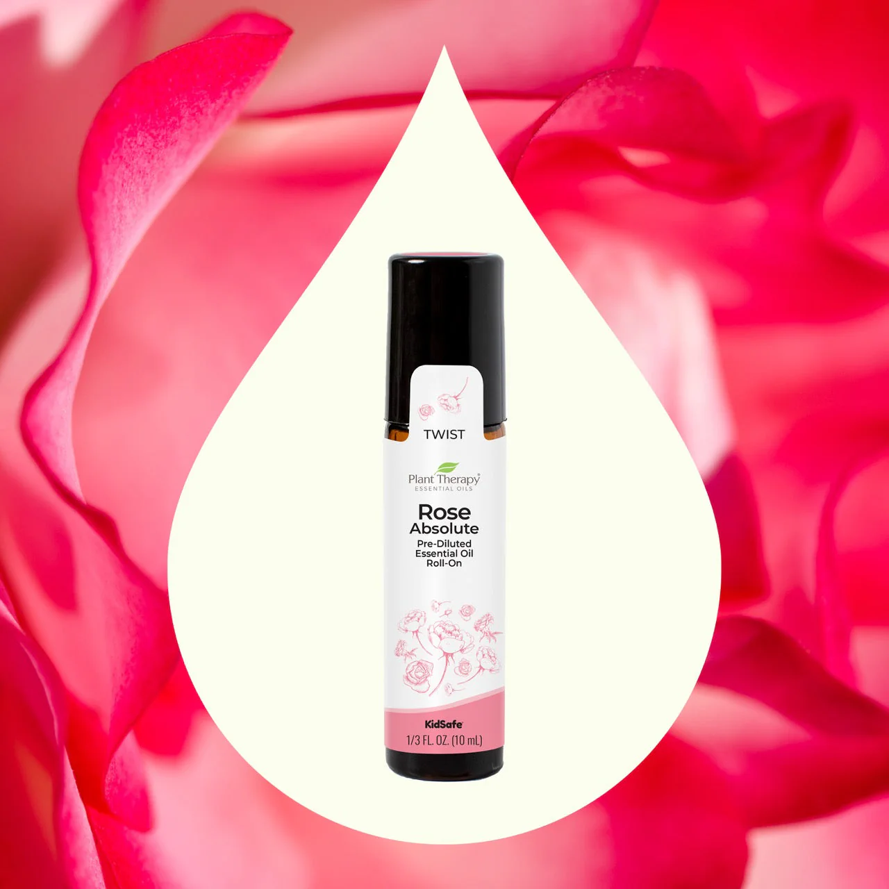 Rose Essential Oil Pre-Diluted Roll-On - Image 2