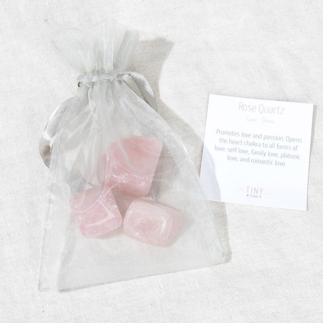 Rose Quartz Stone Set by Tiny Rituals - Image 3