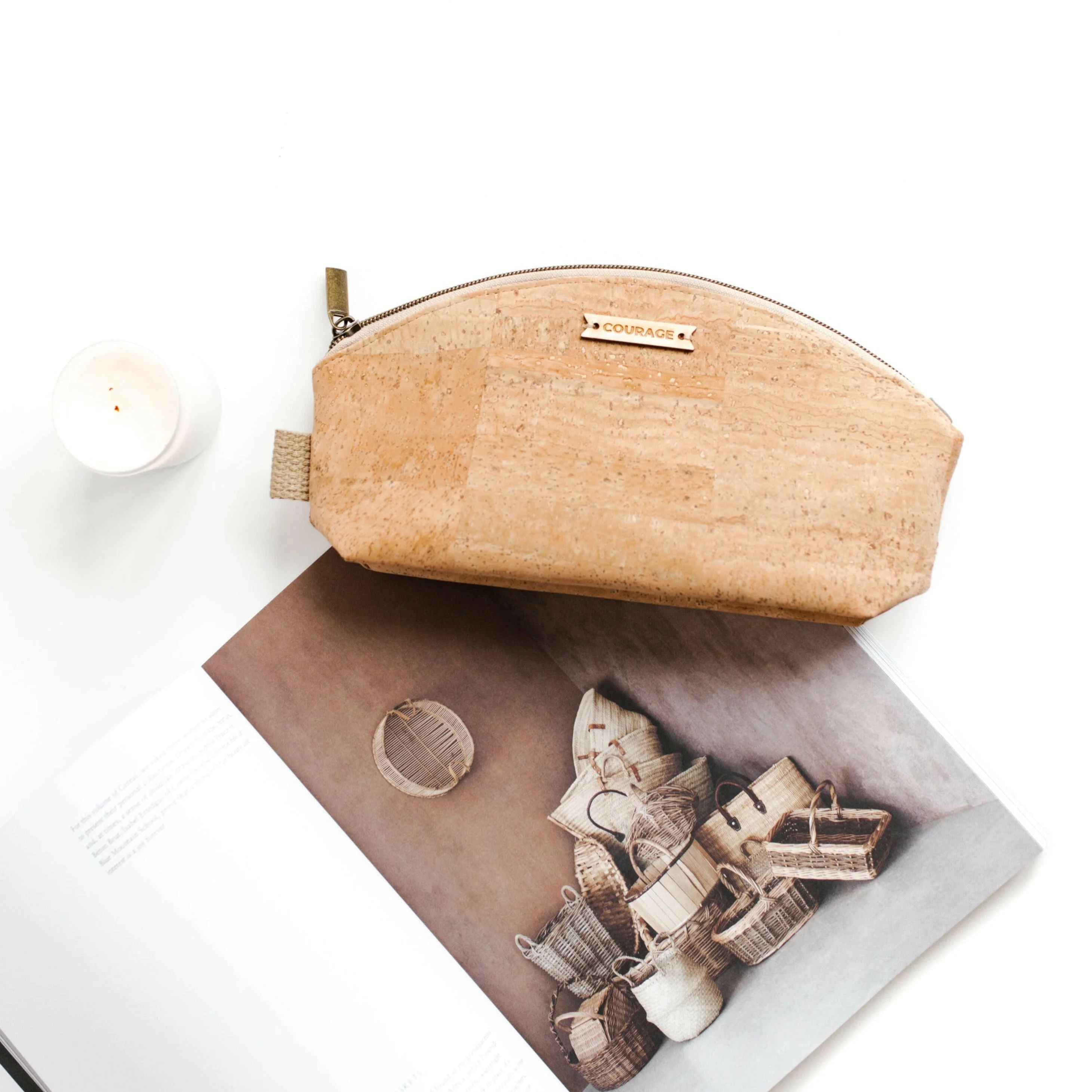 RULE BREAKER zippered pouch | NATURAL - Image 3