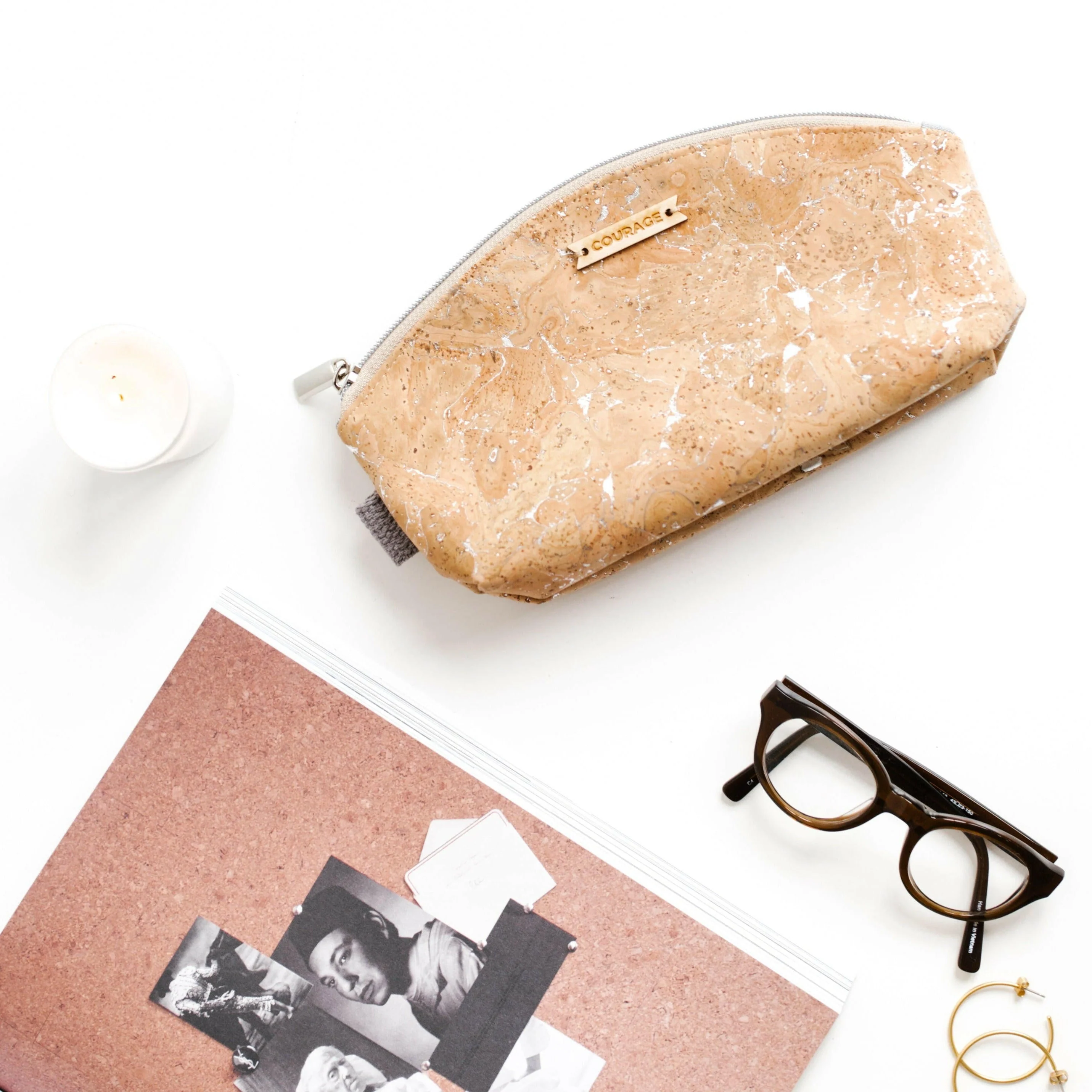 RULE BREAKER zippered pouch | SILVER - Image 3