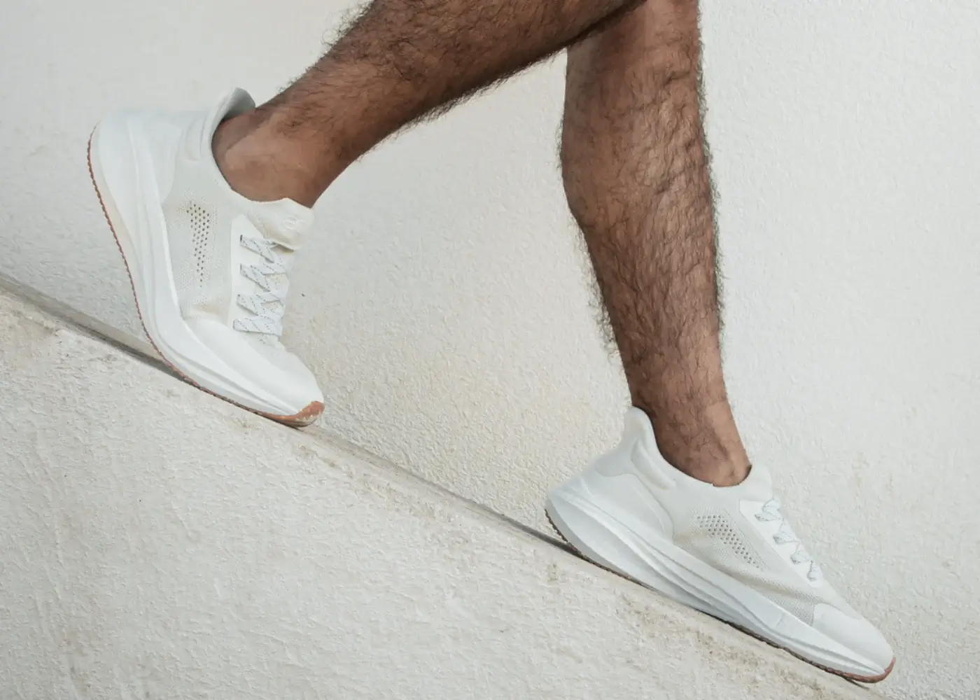 Runners for Men in Pearl White - Image 5