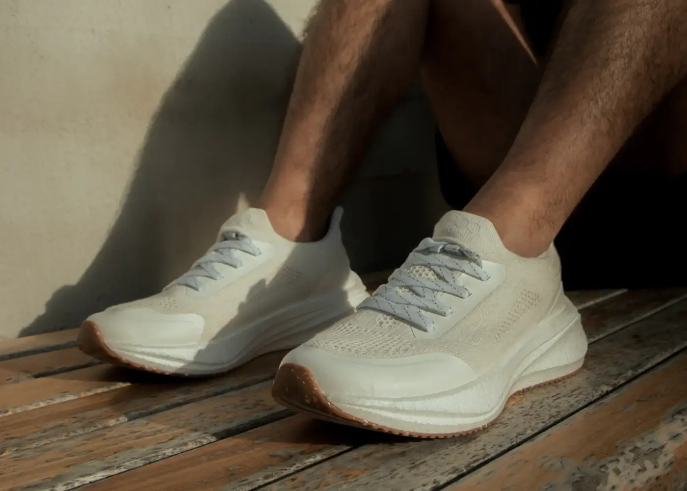 Runners for Men in Pearl White - Image 7