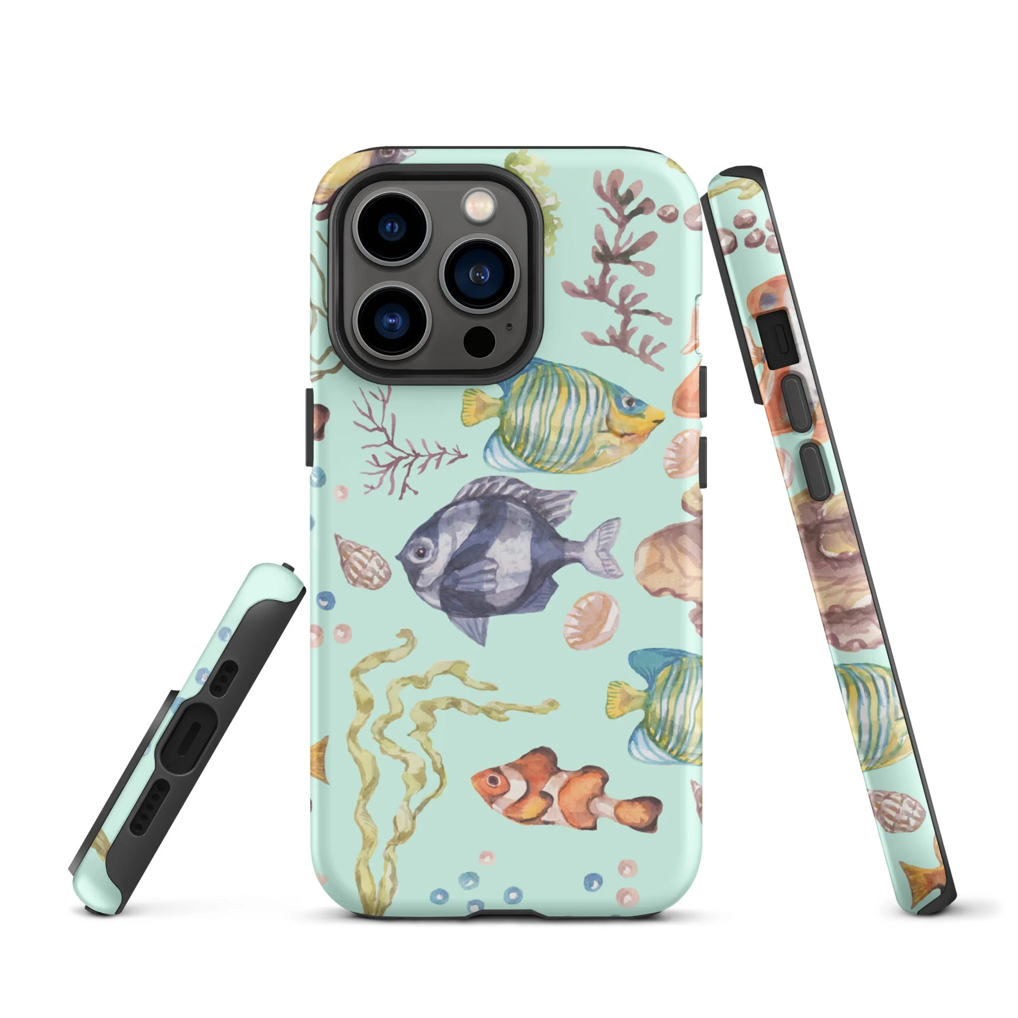 Salty Turquoise Reef Tough Case for iPhoneĀ® - Image 12
