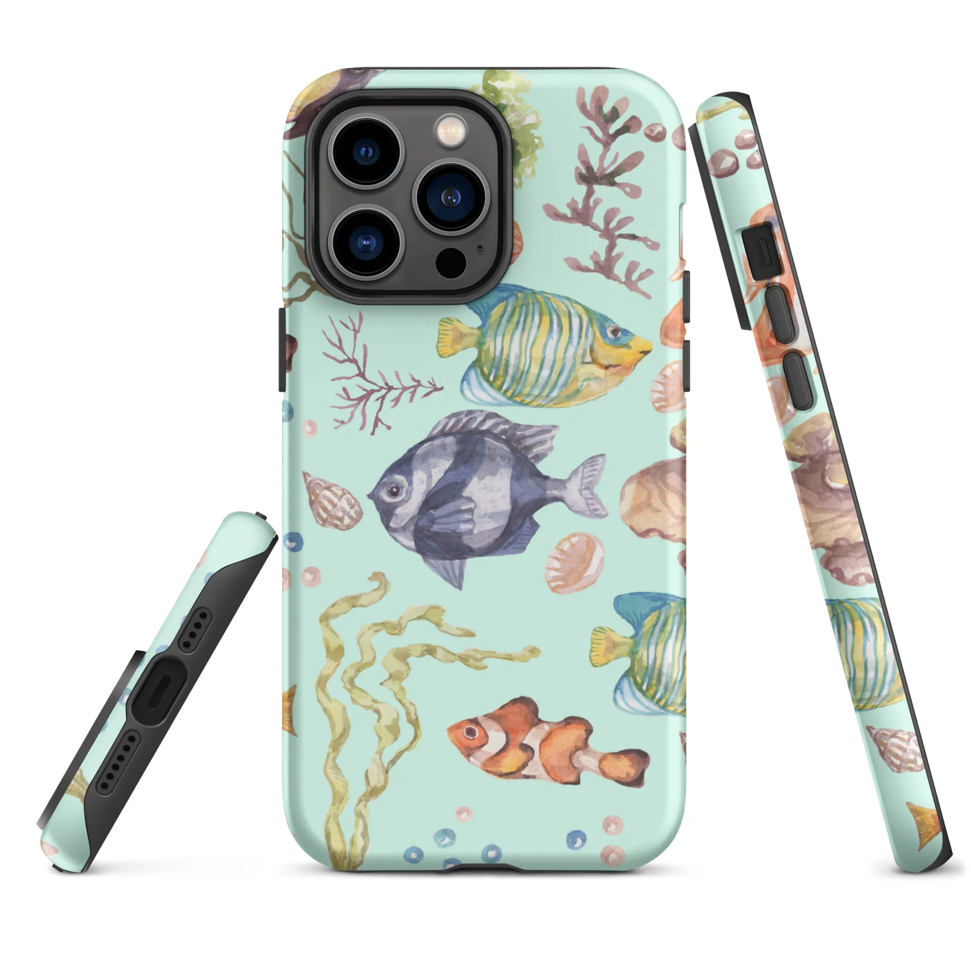 Salty Turquoise Reef Tough Case for iPhoneĀ® - Image 17