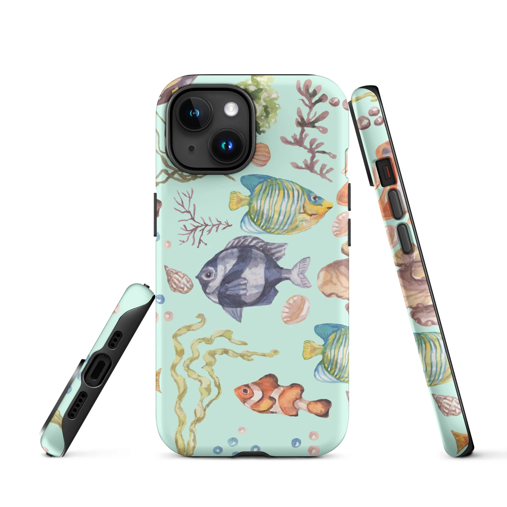 Salty Turquoise Reef Tough Case for iPhoneĀ® - Image 18