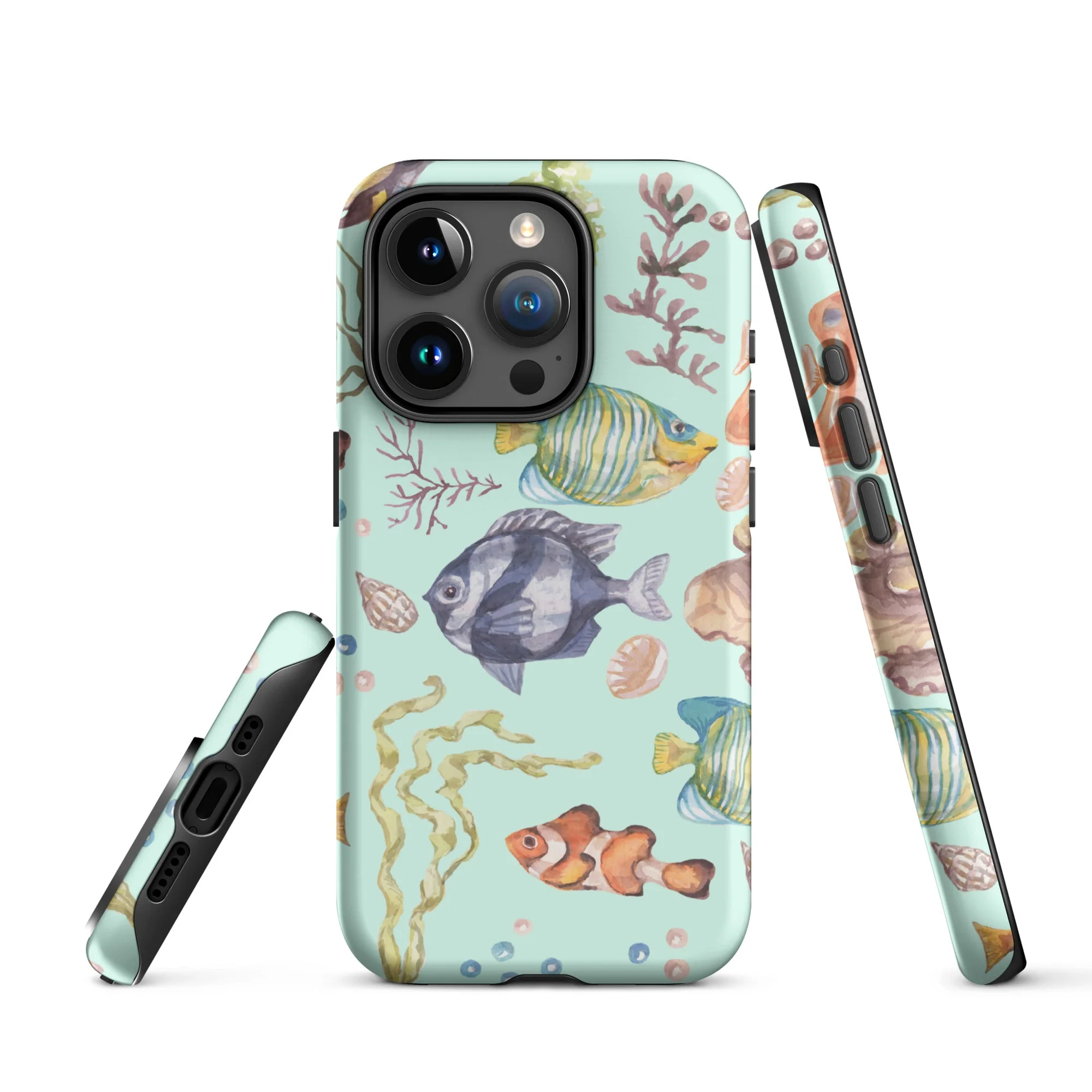 Salty Turquoise Reef Tough Case for iPhoneĀ® - Image 20