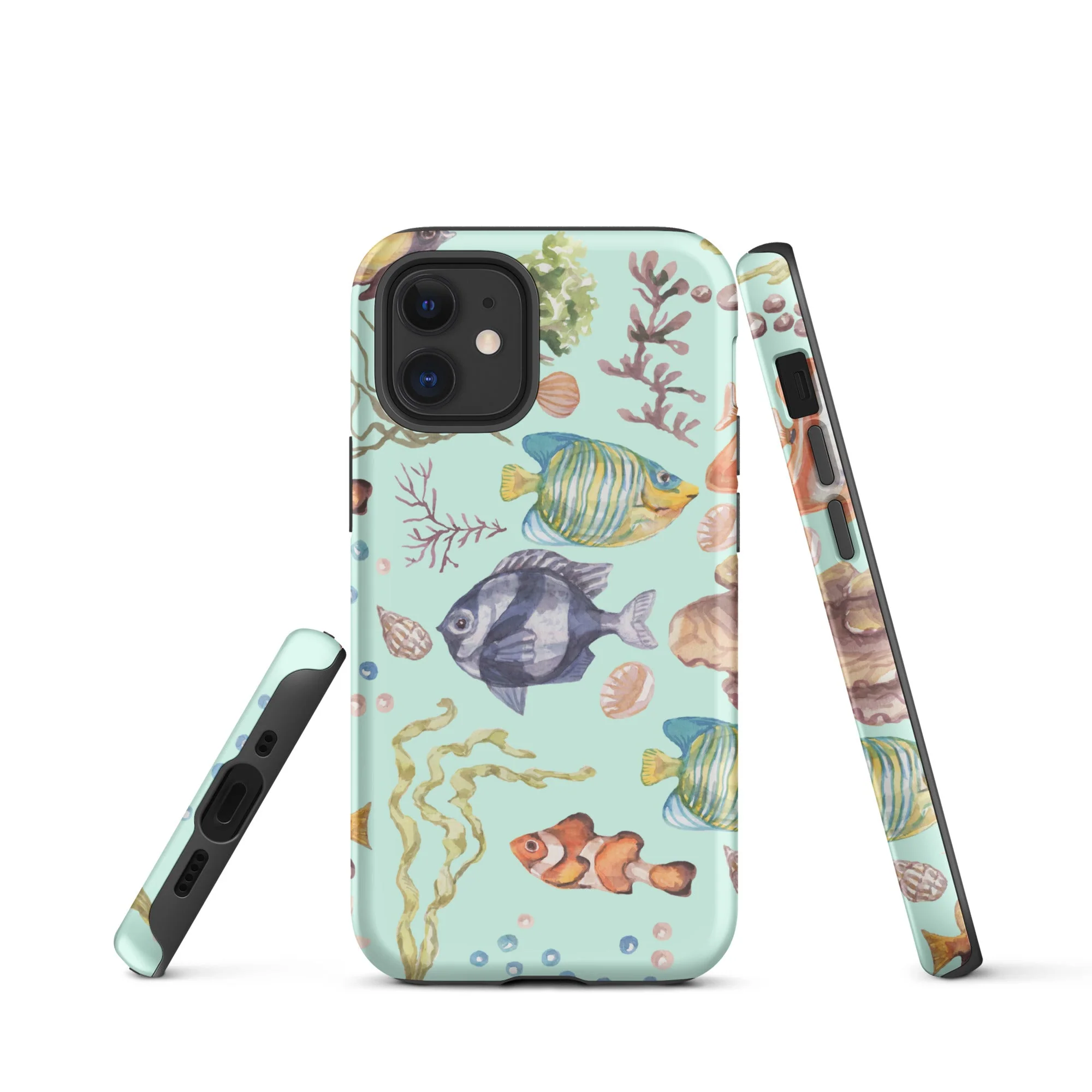 Salty Turquoise Reef Tough Case for iPhoneĀ® - Image 6