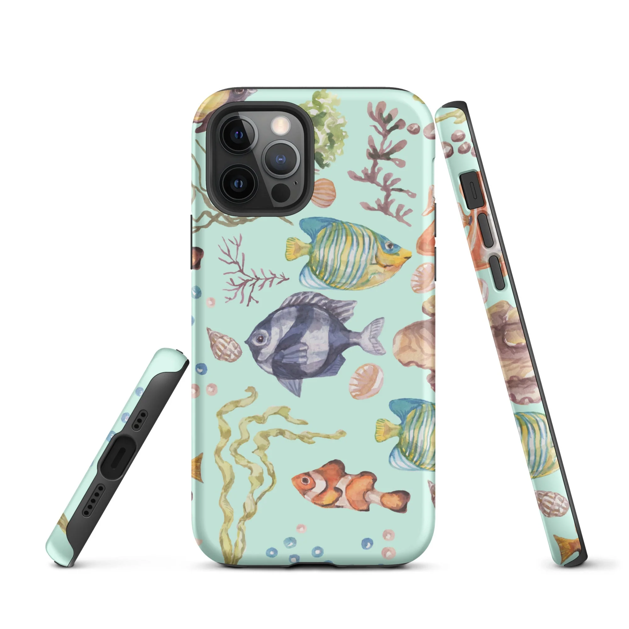 Salty Turquoise Reef Tough Case for iPhoneĀ® - Image 8
