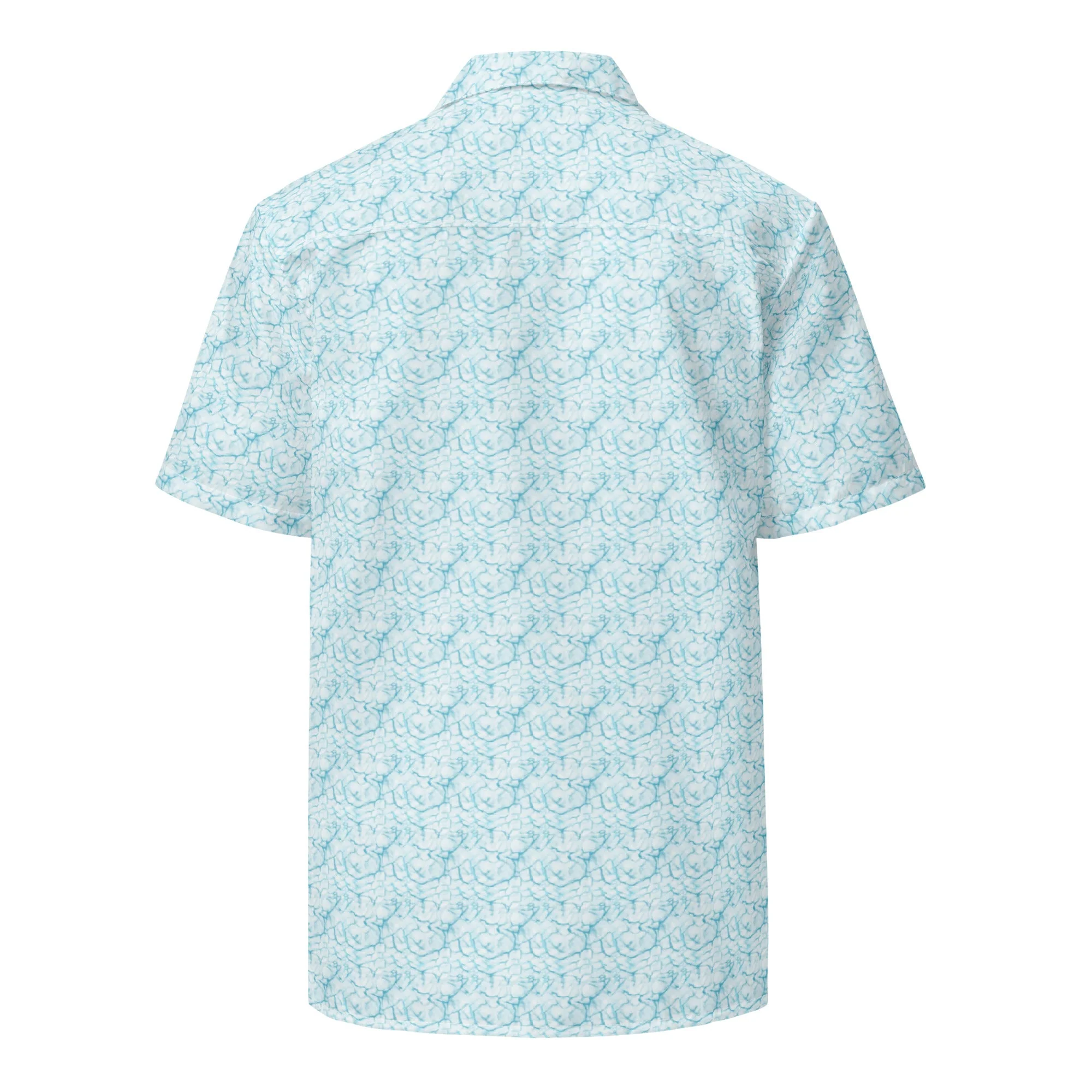 Sandbar Serenity Button Down Hawaiian Shirt - Coastal Summer 2024 Collection - Image 3