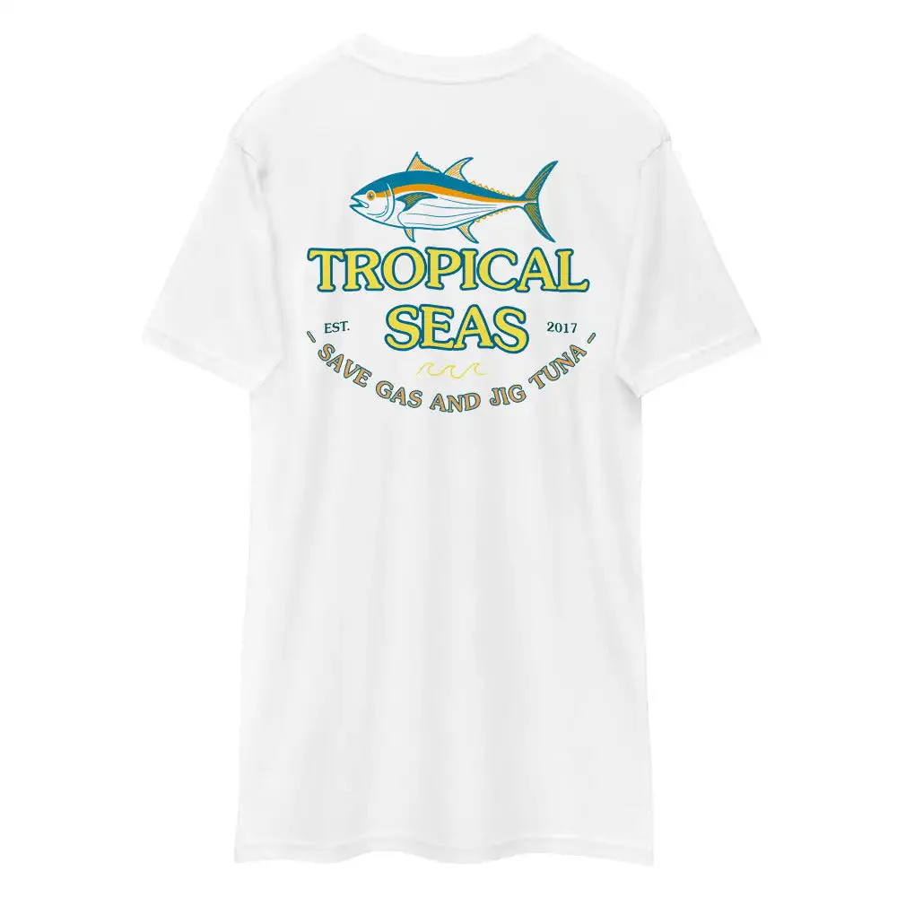 Save Gas and Jig Tuna T-shirt - Image 3