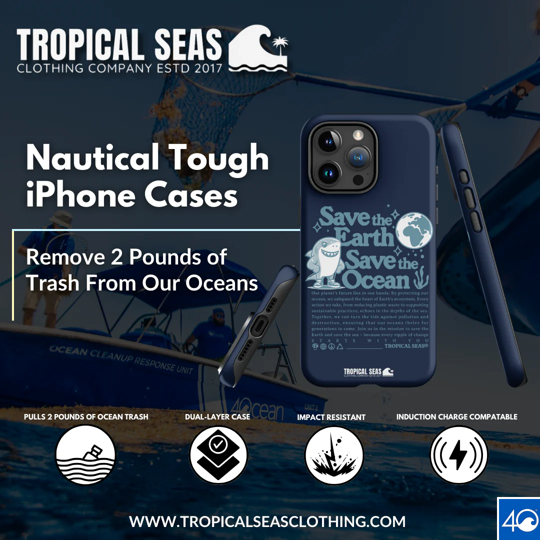 Save the Earth and Seas Tough Case for iPhoneĀ®