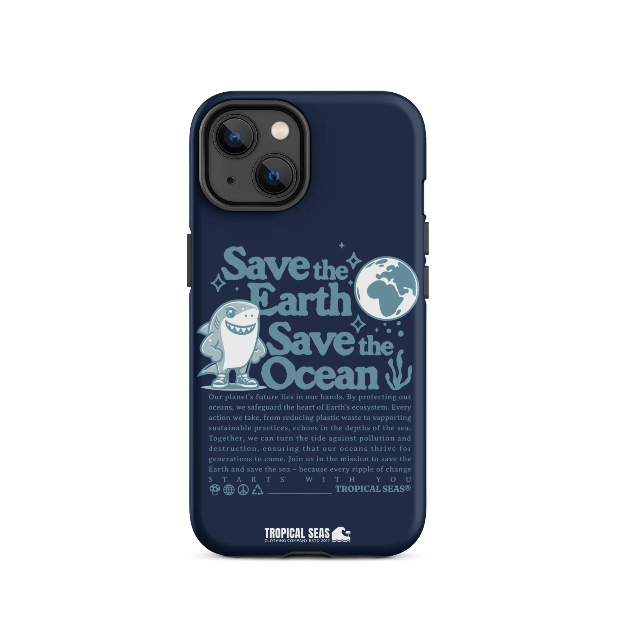 Save the Earth and Seas Tough Case for iPhoneĀ® - Image 14