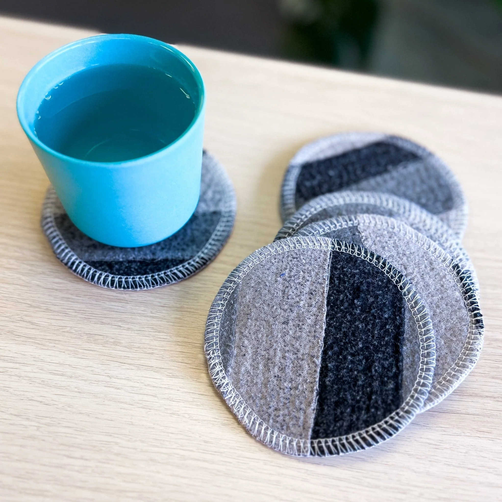 Scrap Felt Coasters: 6-Pack - Image 7