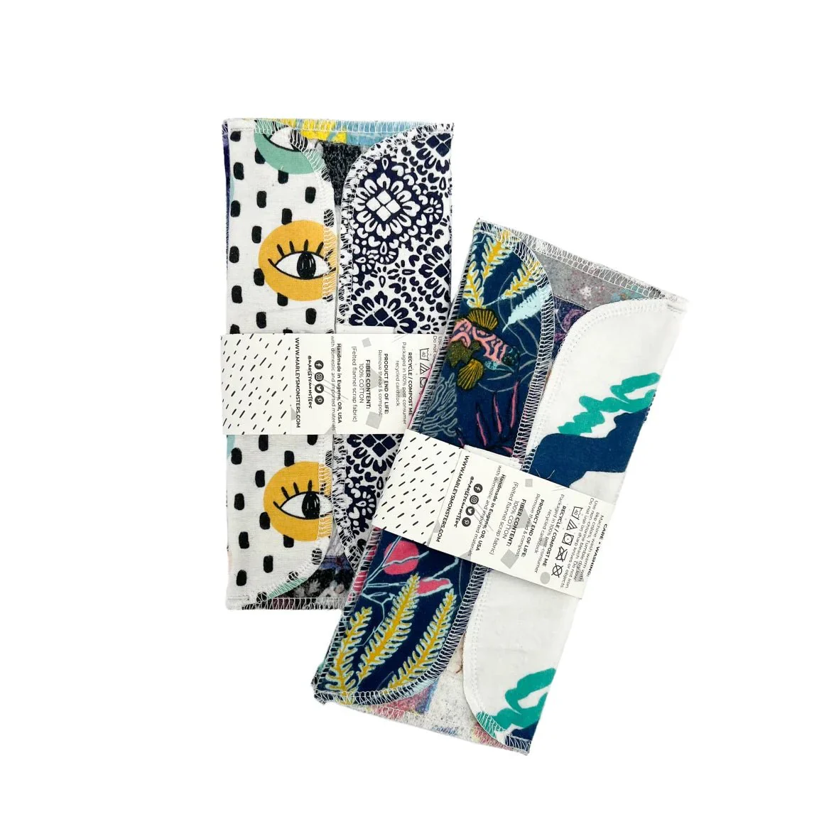 Scrap Felt Mop Pads: Set of 2 - Image 5