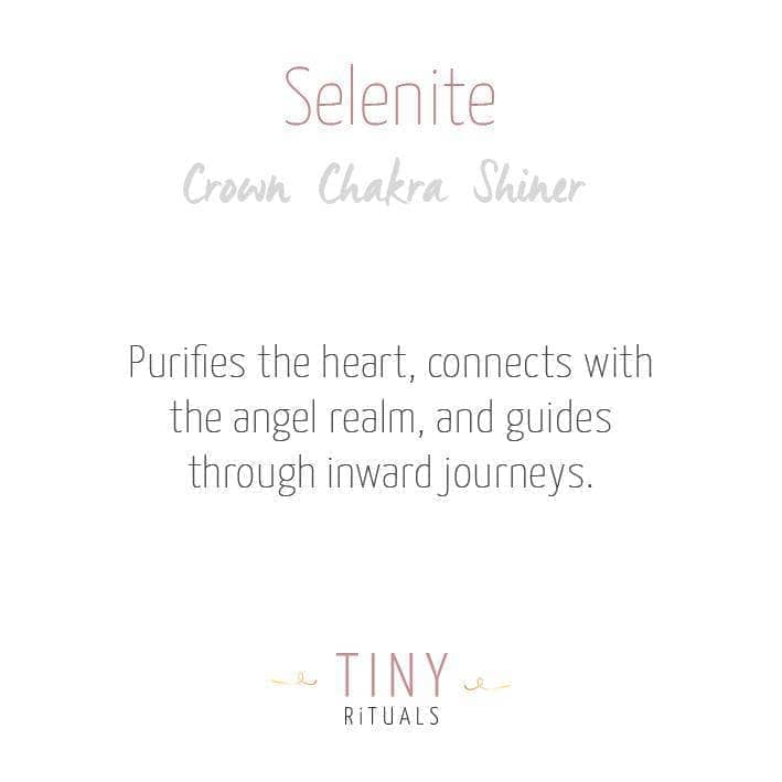 Selenite Crystal Recharging Bowl by Tiny Rituals - Image 5