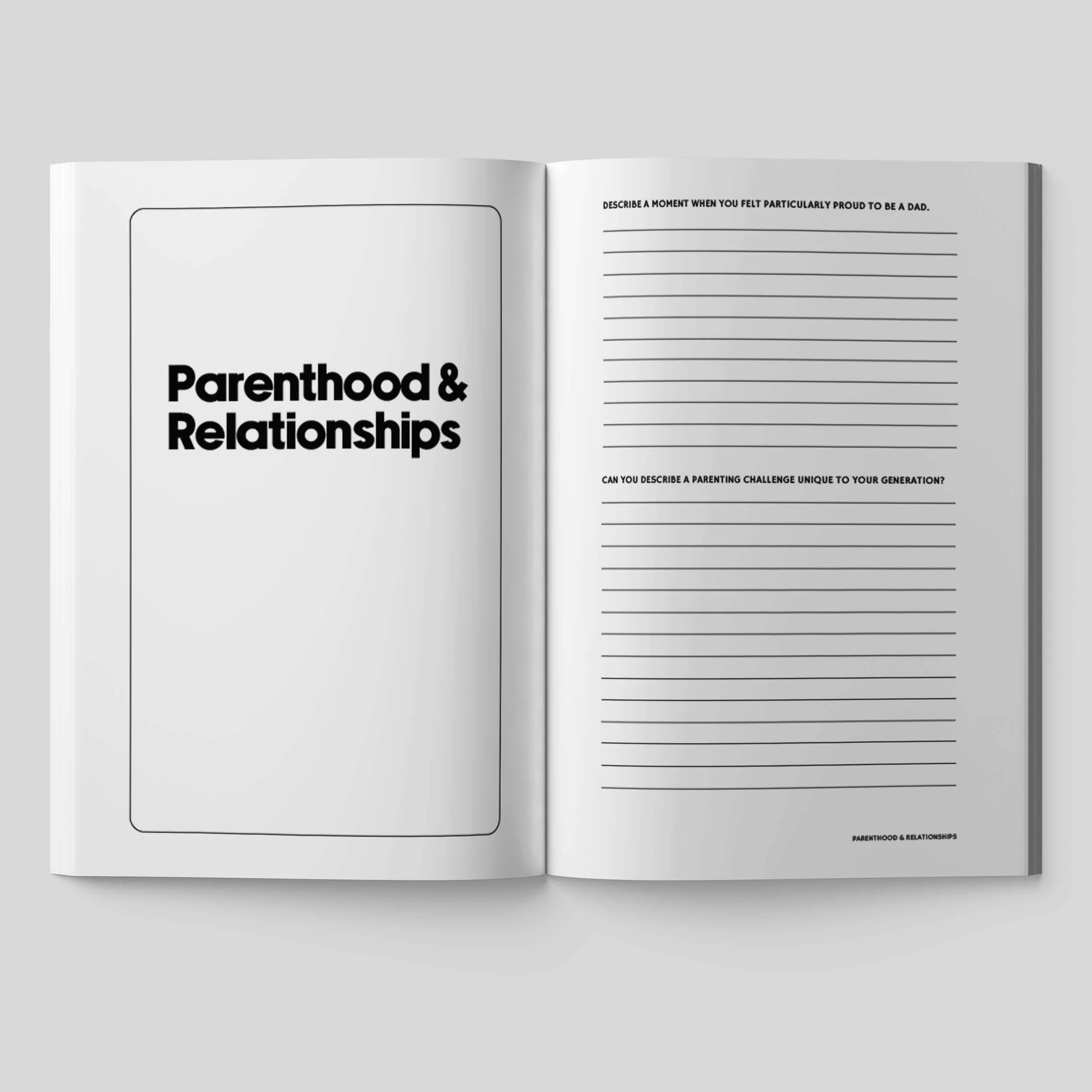 Share Your Story Dad - Guided Journal for Fathers by Timeside - Image 4