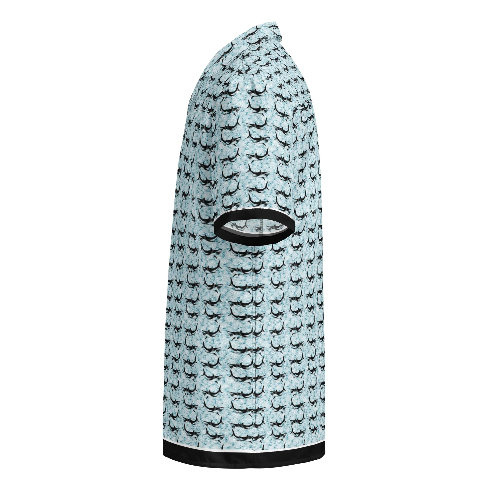 Shark Frenzy button shirt - Image 7