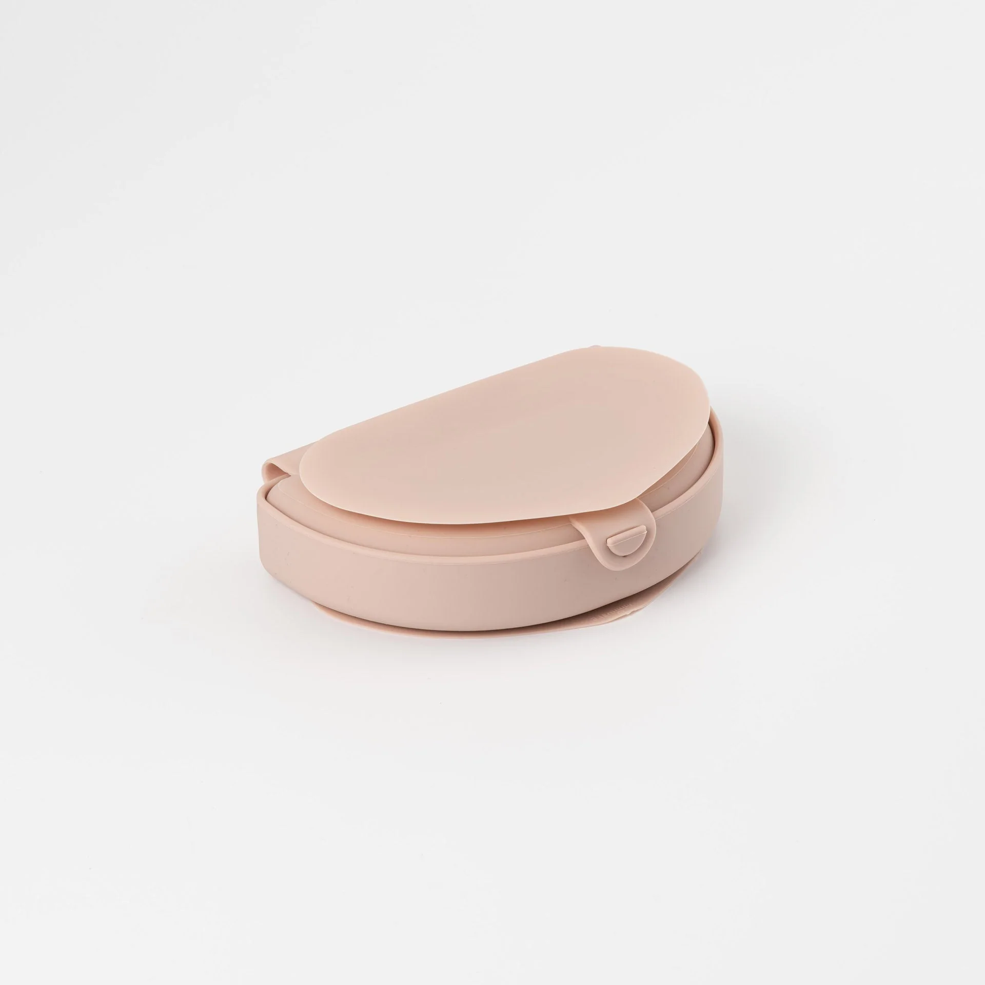 Silifold: Compact Children's Portable Plate - Pink Salt by Miniware - Image 5