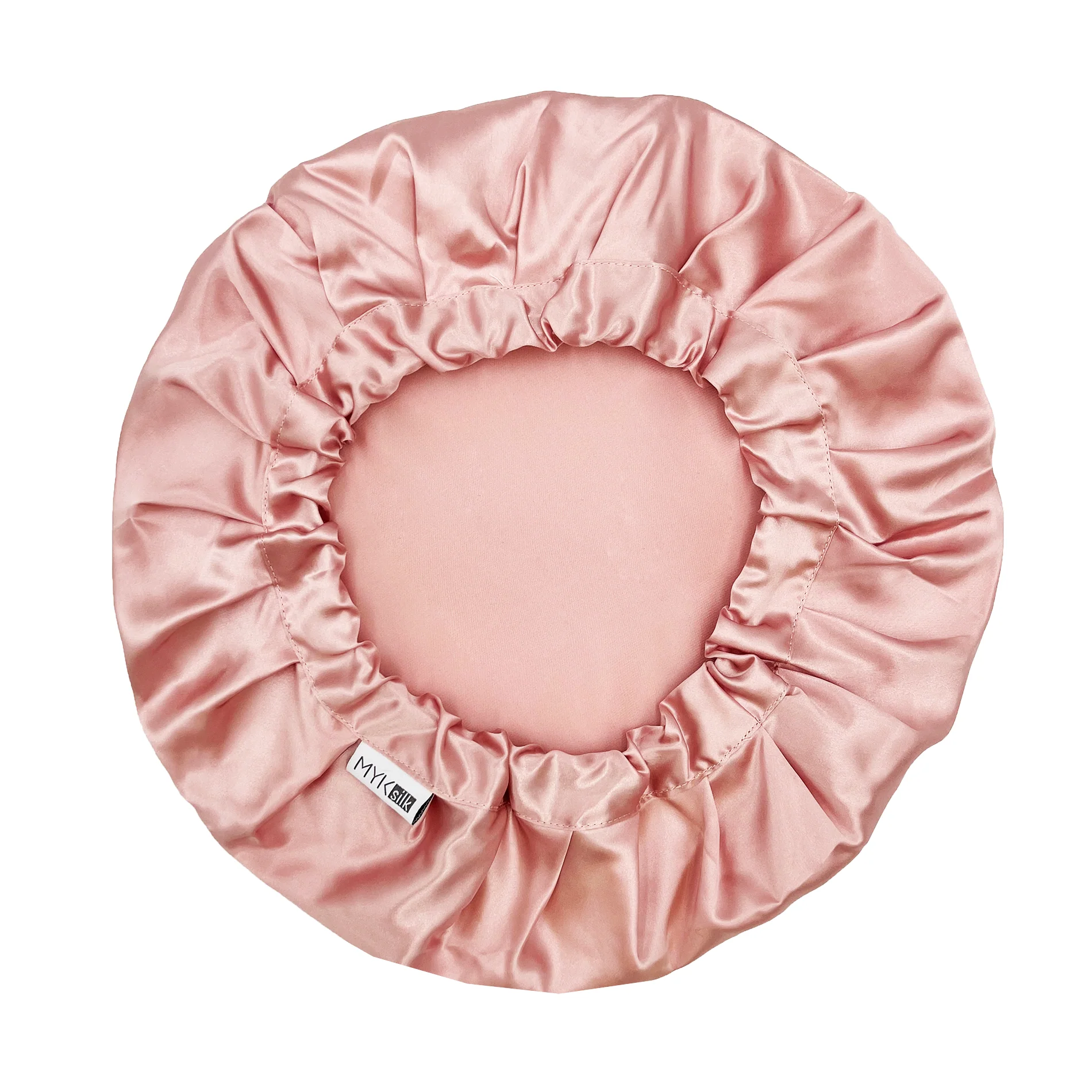 Silk Night Sleeping Cap Bonnet with Comfort Elastic Band - Image 5