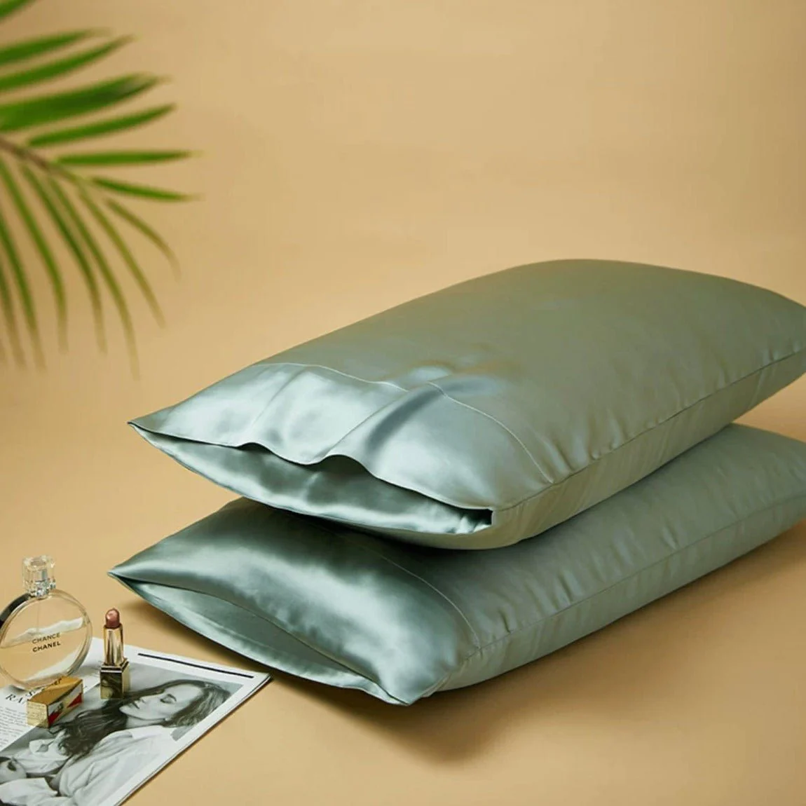 Silky Gift Box: 6A Grade 100% Organic Mulberry Silk Pillowcase Set of 2 Pcs - 30 Momme, Pure Silk on Both Sides - Image 9