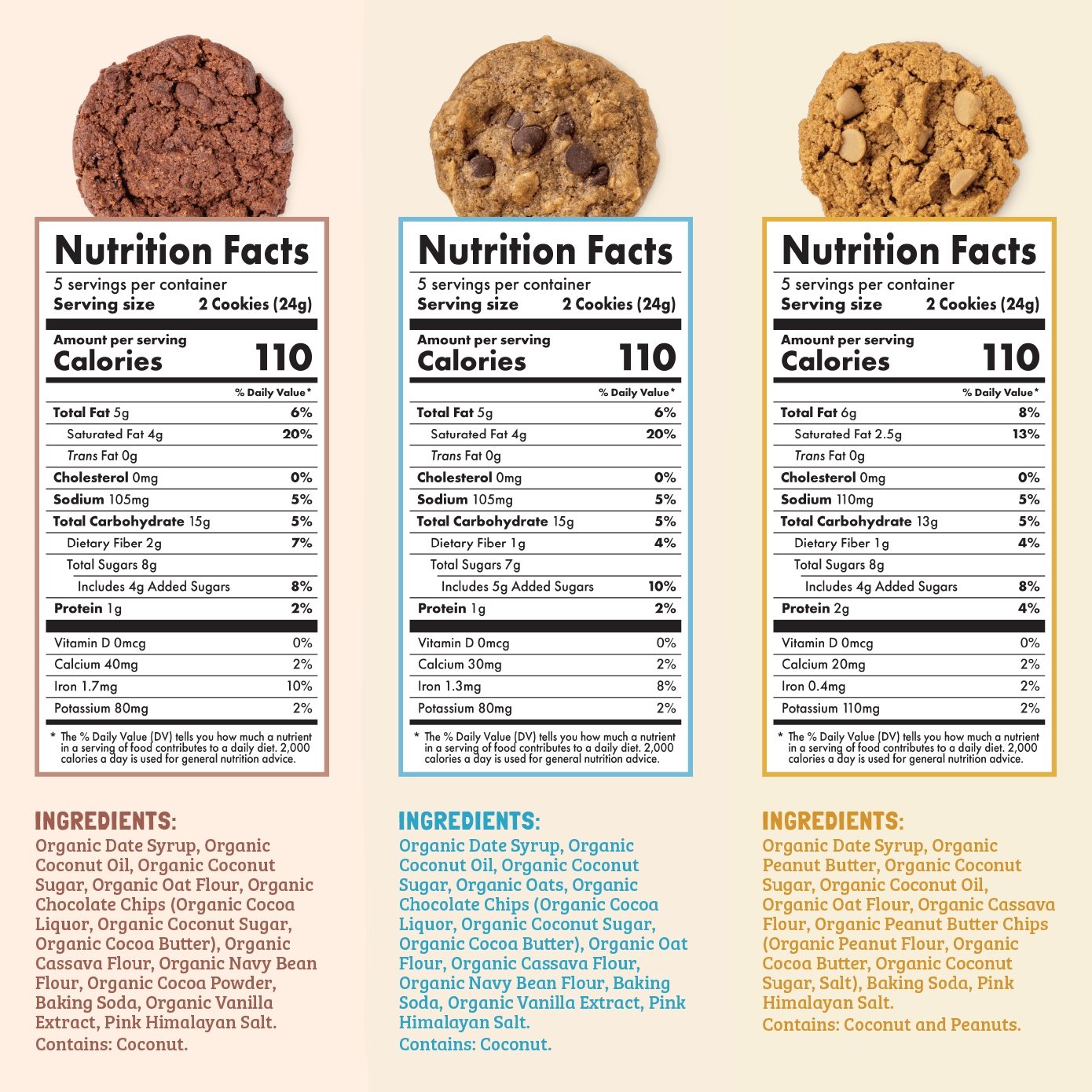 Skout Organic Small Batch Soft Baked Cookie Variety Pack - Image 2